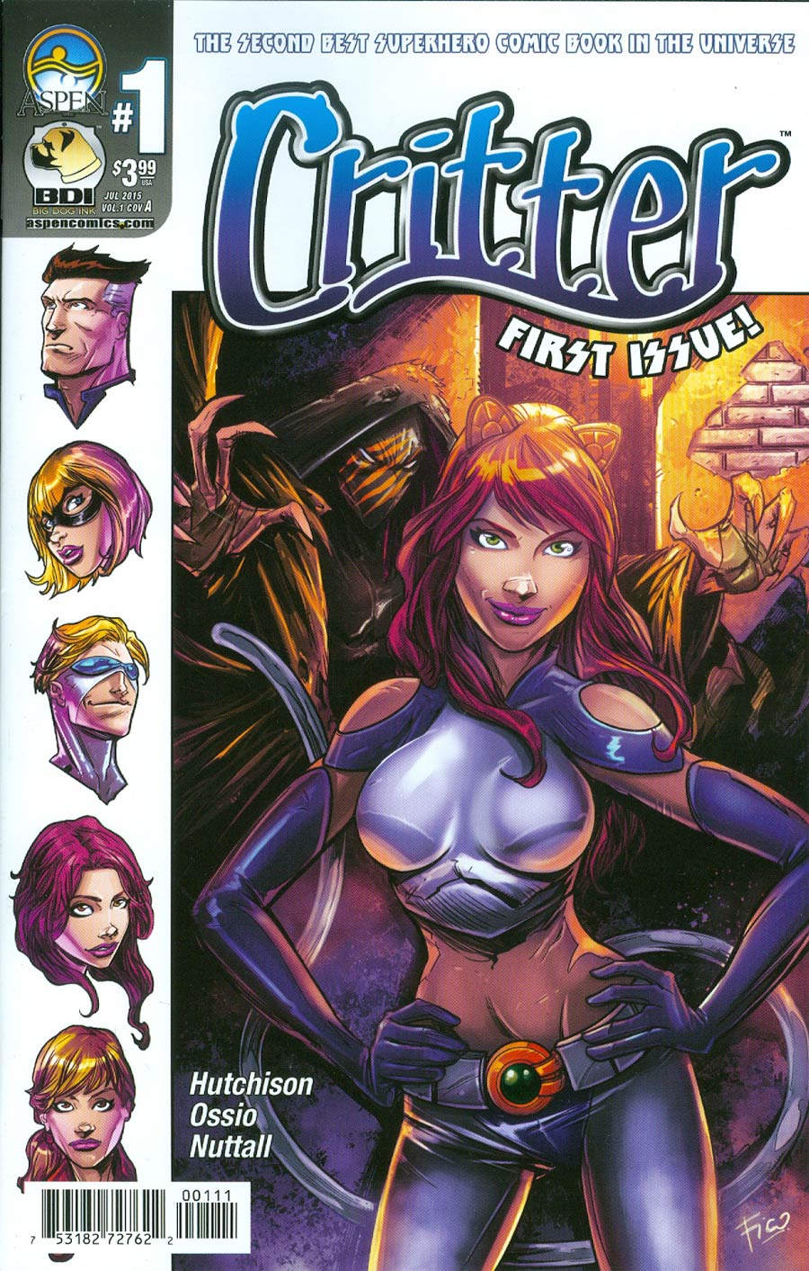 Critter Vol 3 #1 Cover A Regular Fico Ossio Cover