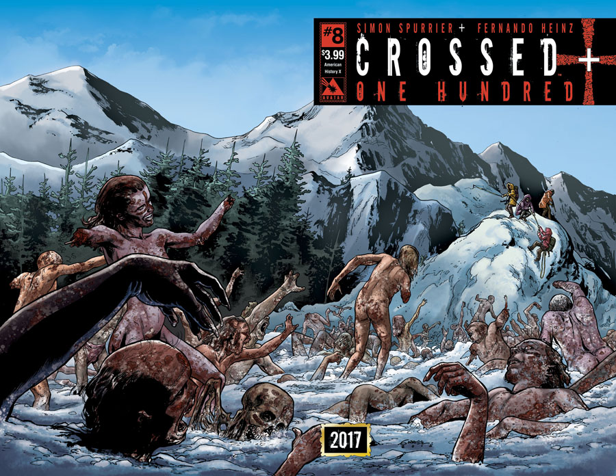 Crossed Plus 100 #8 Cover B American History X Wraparound Cover