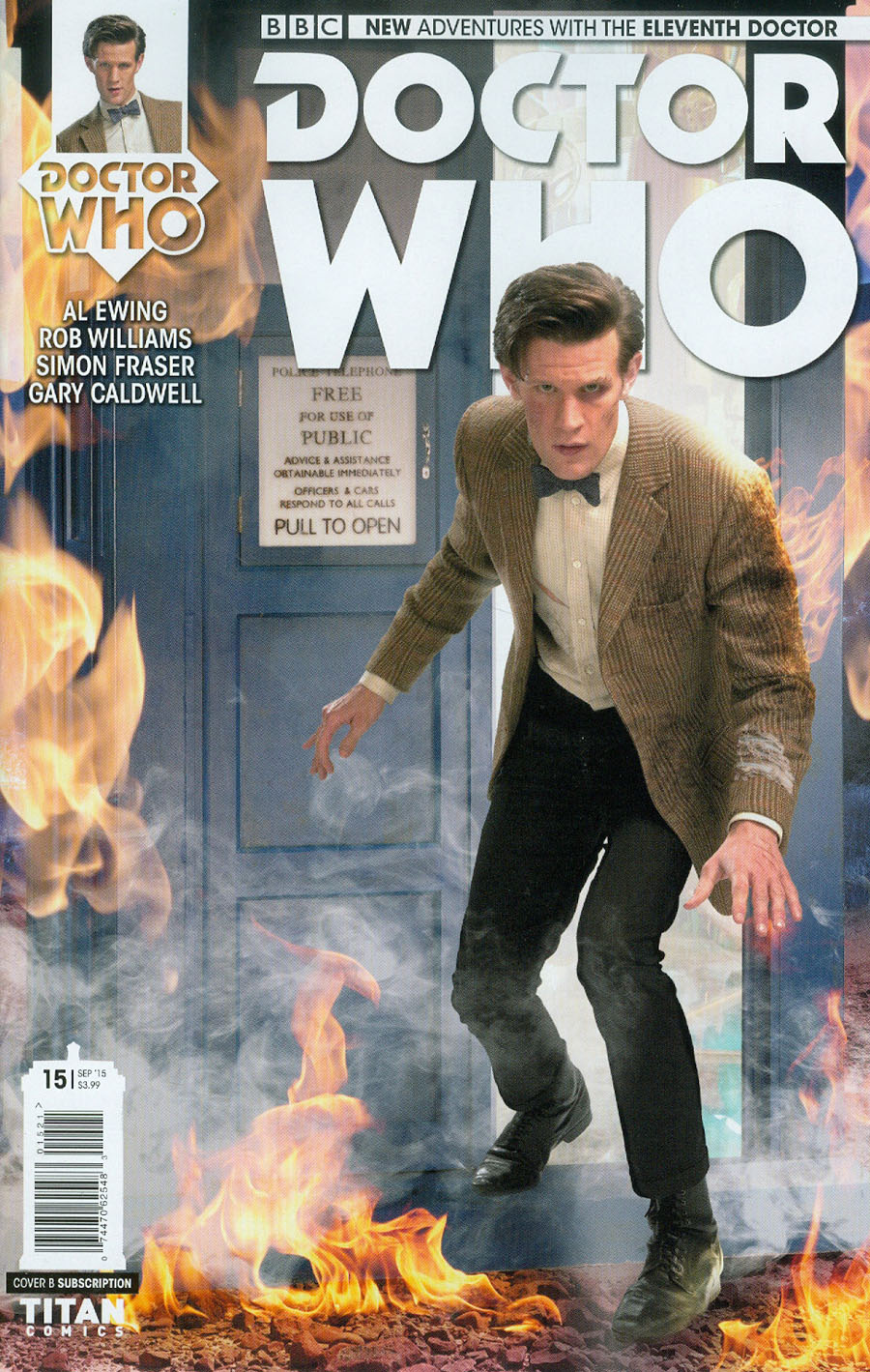 Doctor Who 11th Doctor #15 Cover B Variant Photo Subscription Cover