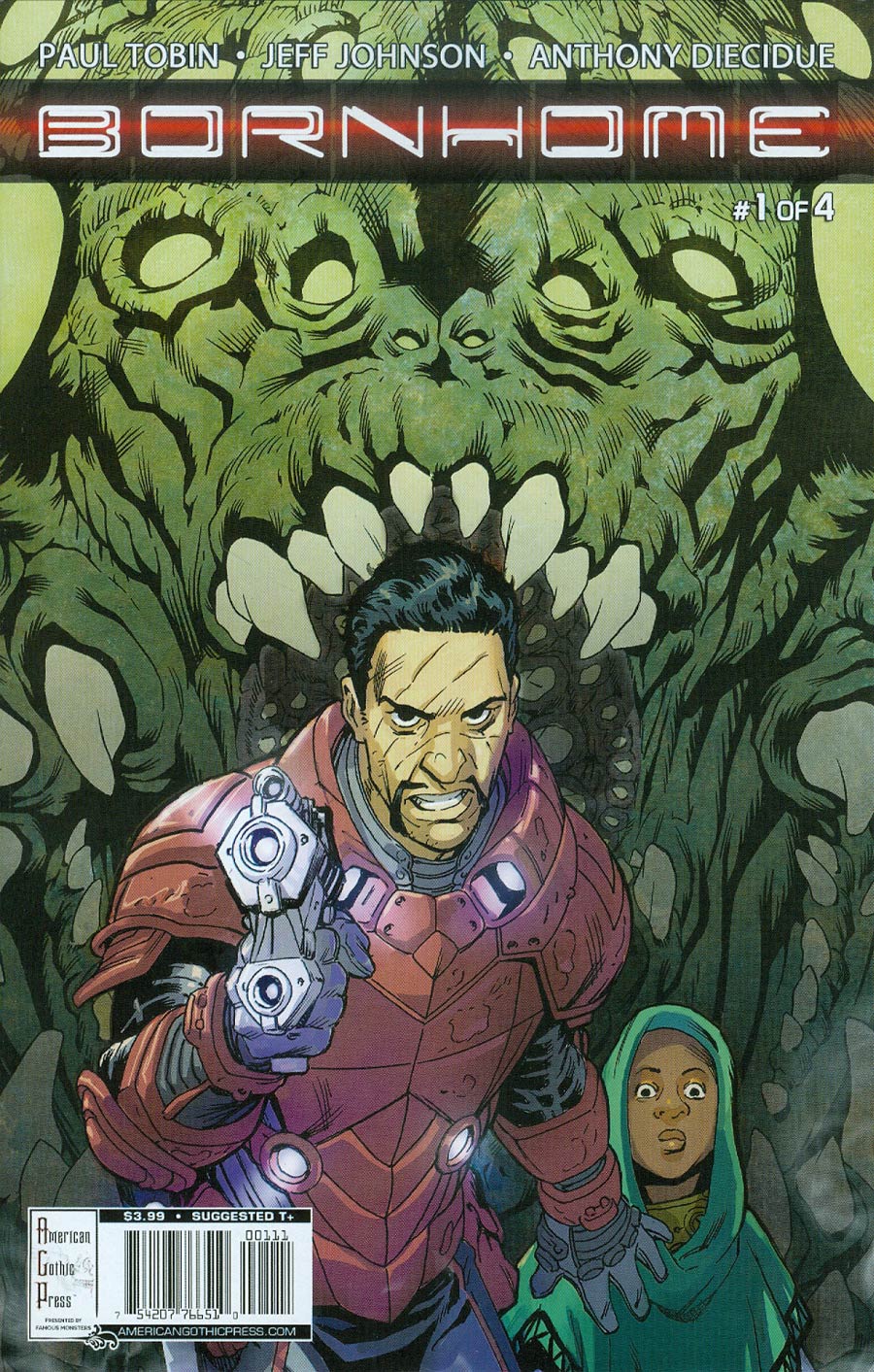 Famous Monsters Presents Bornhome #1 Cover A Regular Jeff Johnson Cover