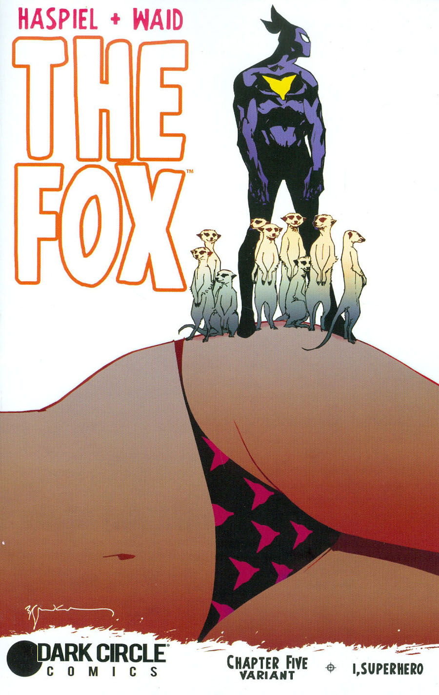 Fox Vol 2 #5 Cover E Variant Bill Sienkiewicz Cover