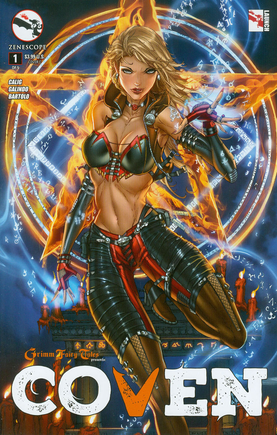 Grimm Fairy Tales Presents Coven #1 Cover C Jamie Tyndall
