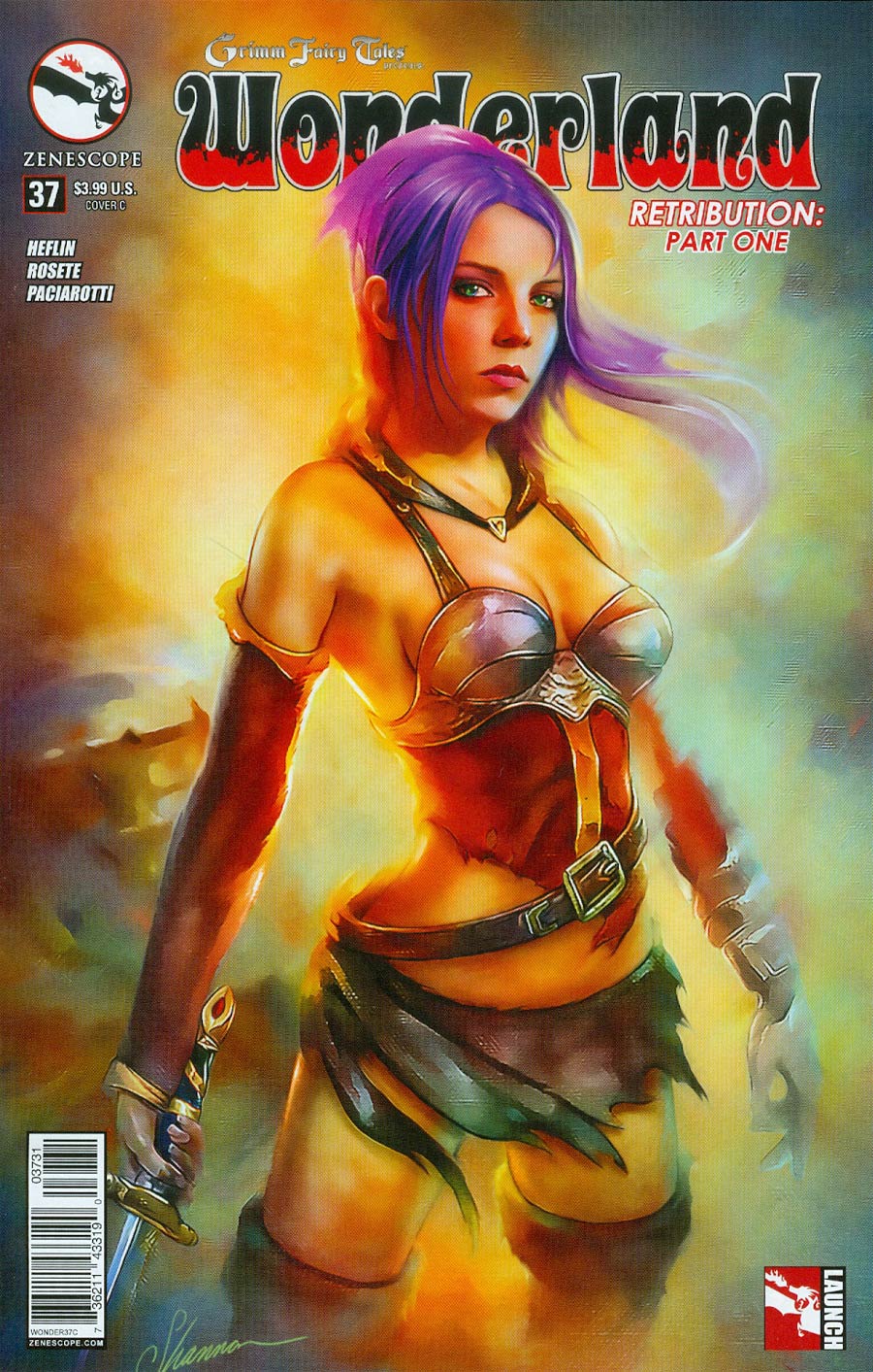 Grimm Fairy Tales Presents Wonderland Vol 2 #37 Cover C Shannon Maer