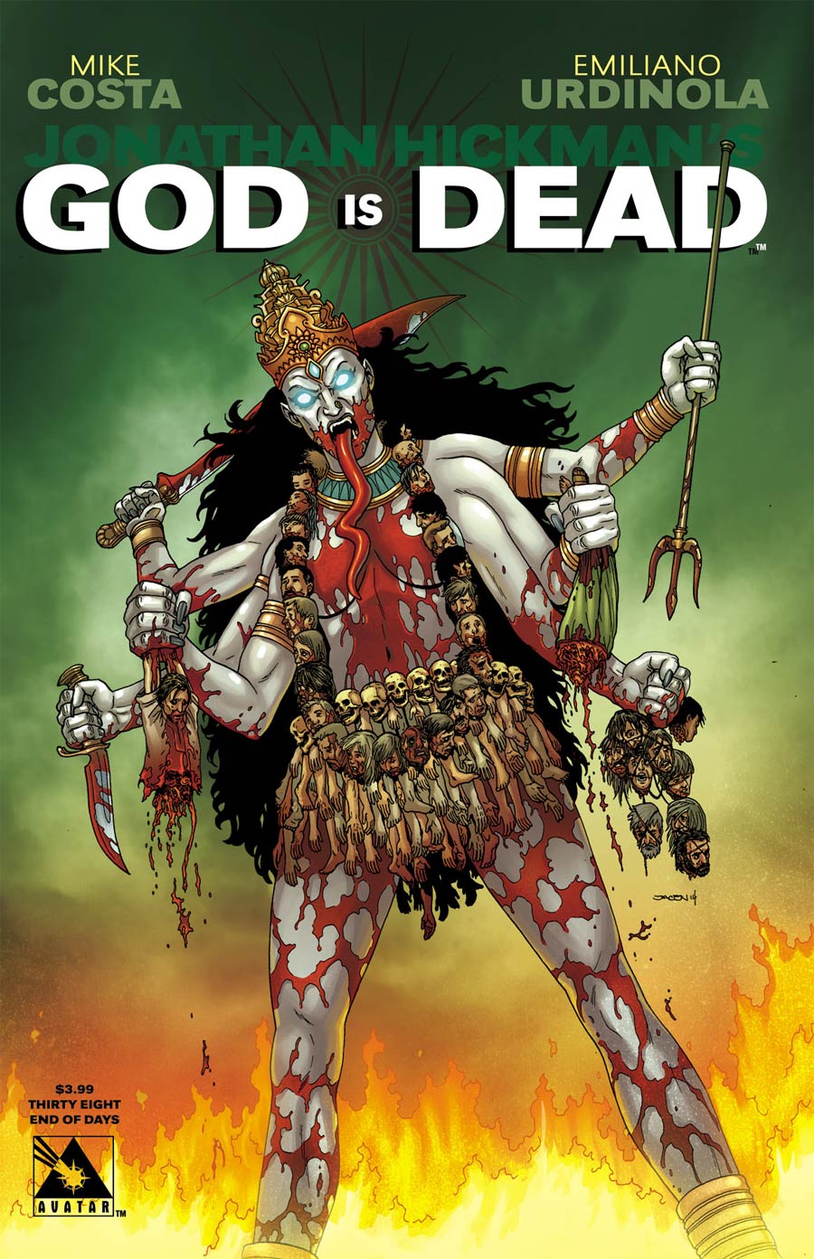 God Is Dead #38 Cover D End Of Days Cover