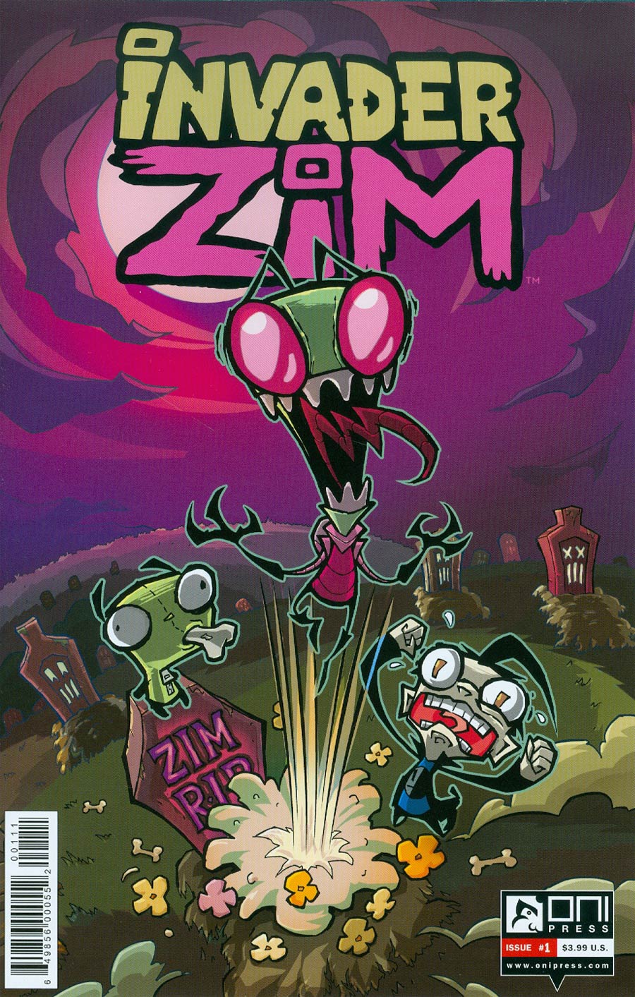 Invader Zim #1 Cover A 1st Ptg Regular Aaron Alexovich Cover