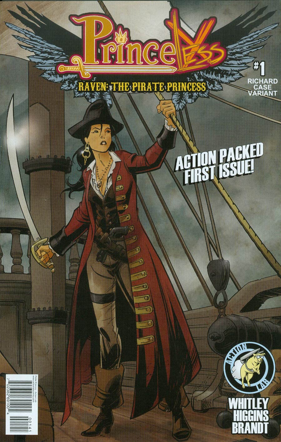 Princeless Raven The Pirate Princess #1 Cover C Variant Richard Case Cover