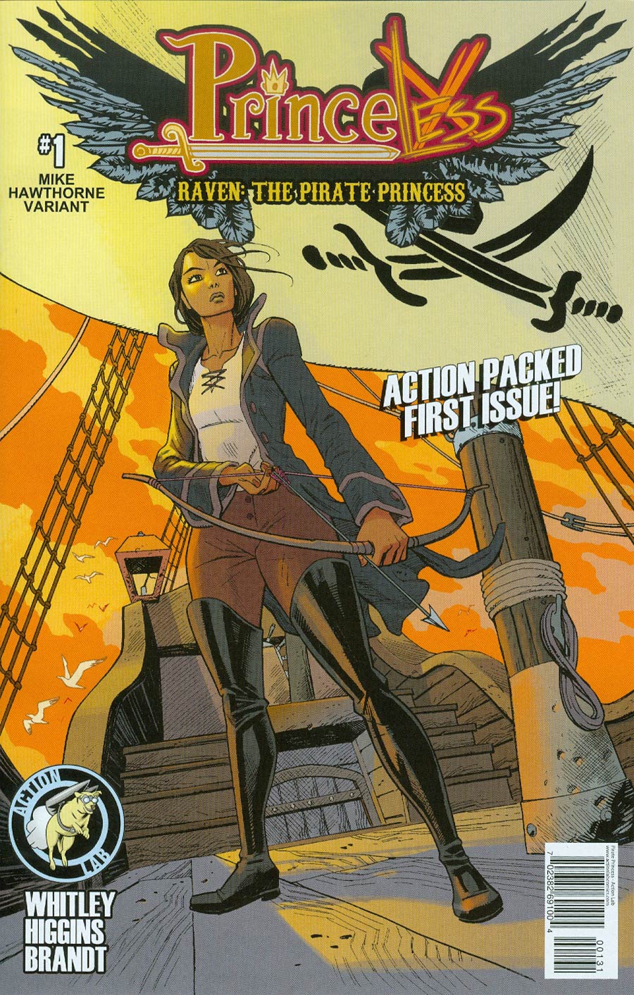 Princeless Raven The Pirate Princess #1 Cover D Variant Mike Hawthorne Cover