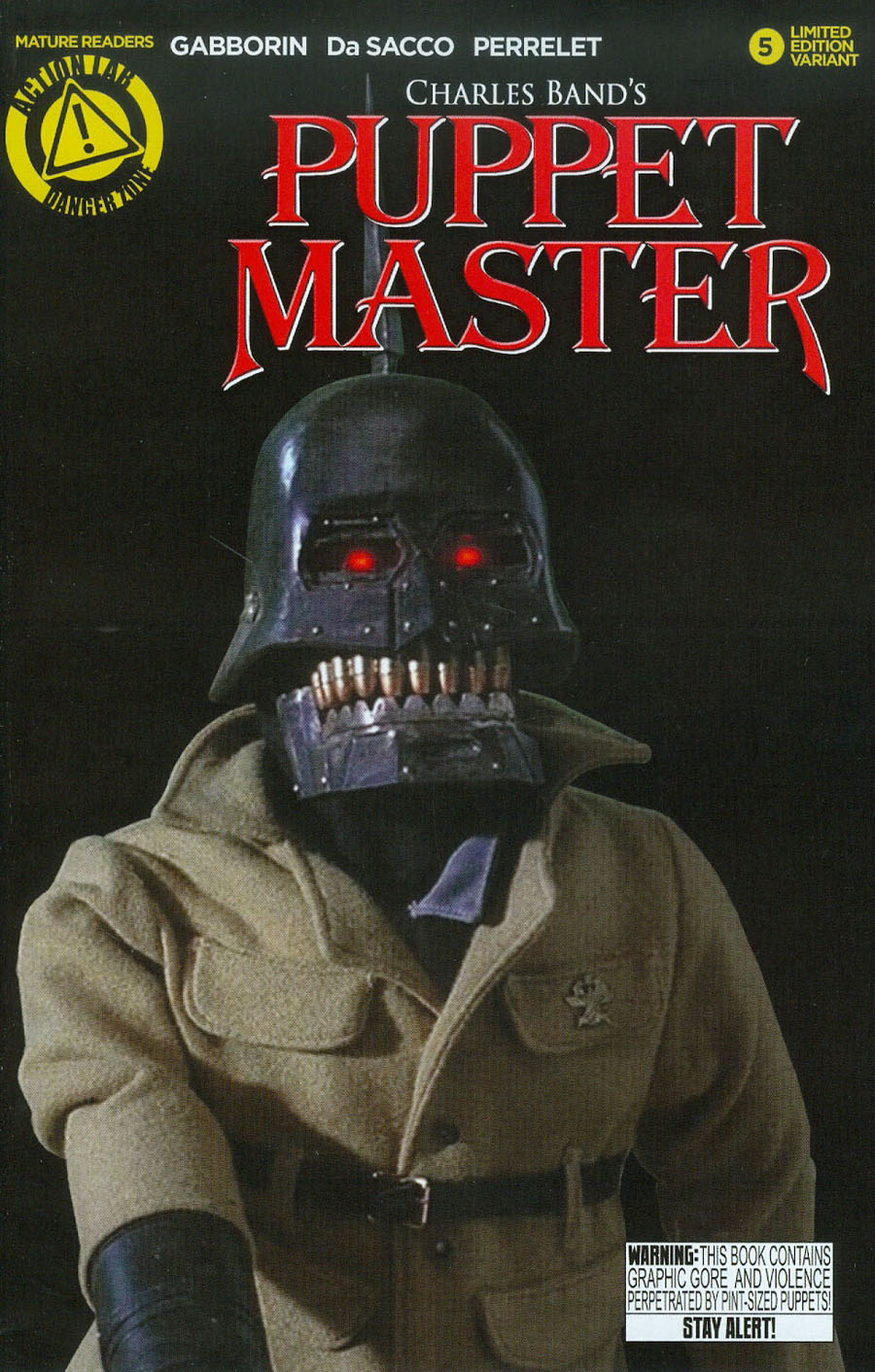 Puppet Master #5 Cover D Variant Torch Photo Cover