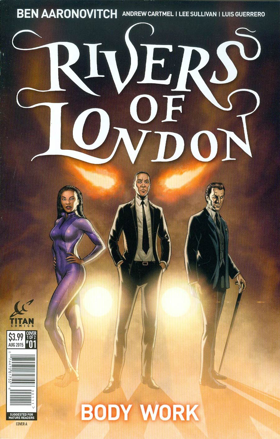 Rivers Of London Body Work #1 Cover A Regular Lee Sullivan Cover