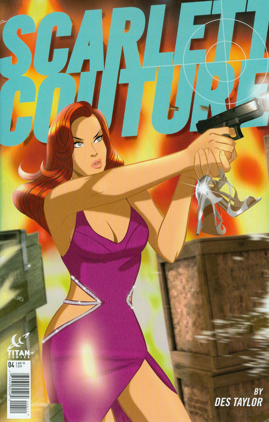 Scarlett Couture #4 Cover A Regular Des Taylor Cover