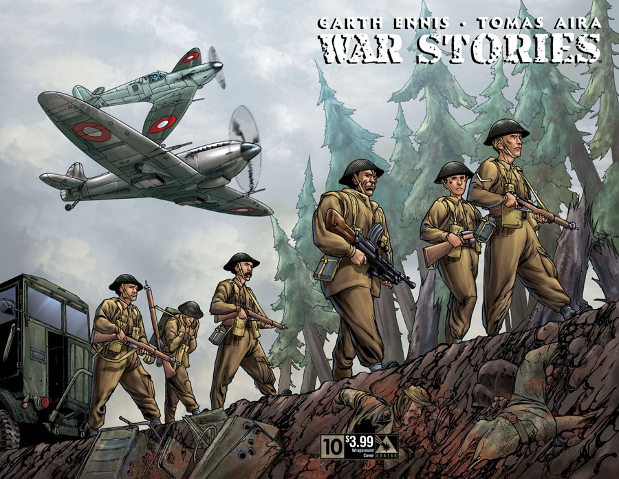 War Stories #10 Cover B Wraparound Cover