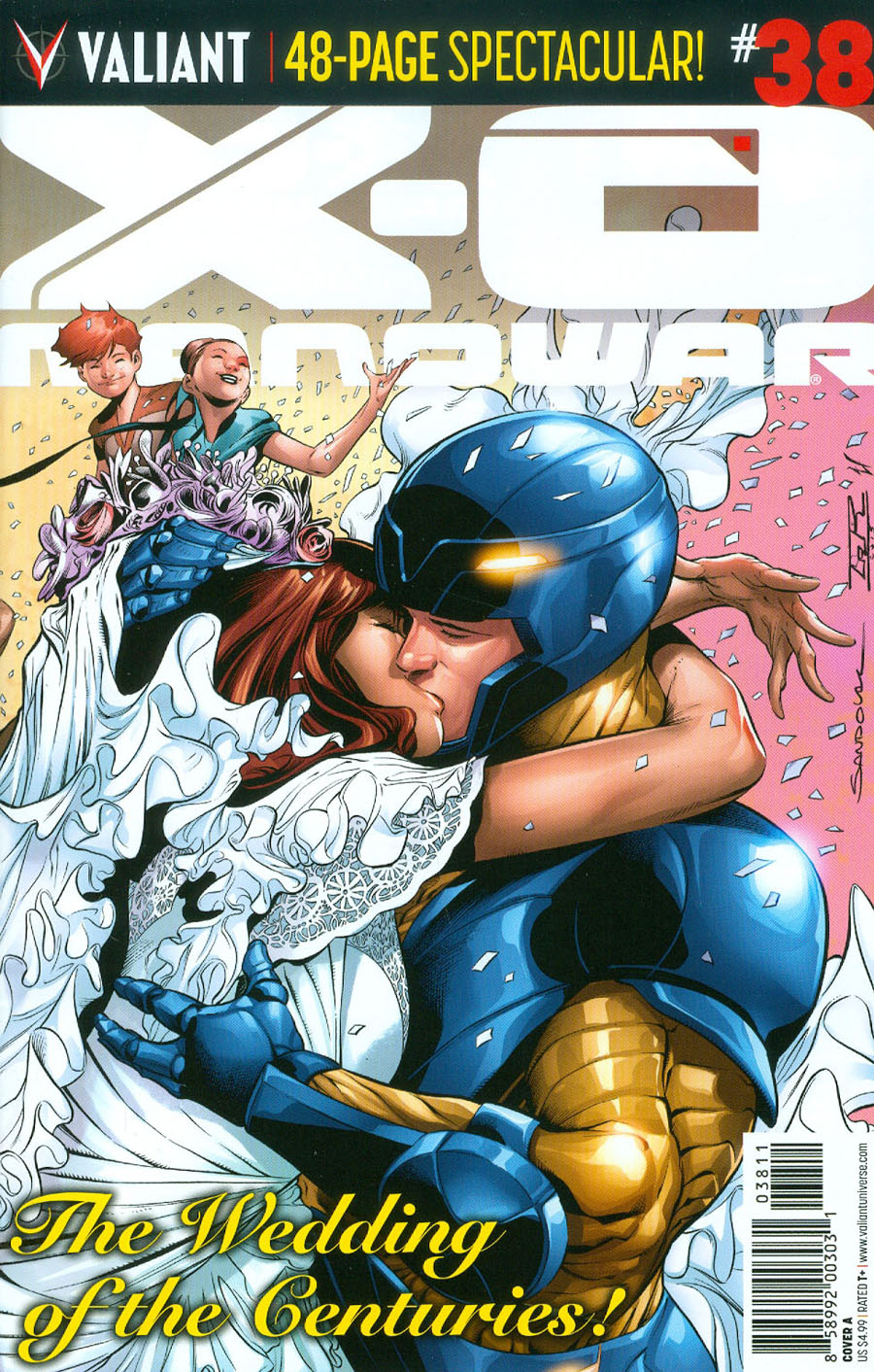 X-O Manowar Vol 3 #38 Cover A Regular Rafa Sandoval Wraparound Cover