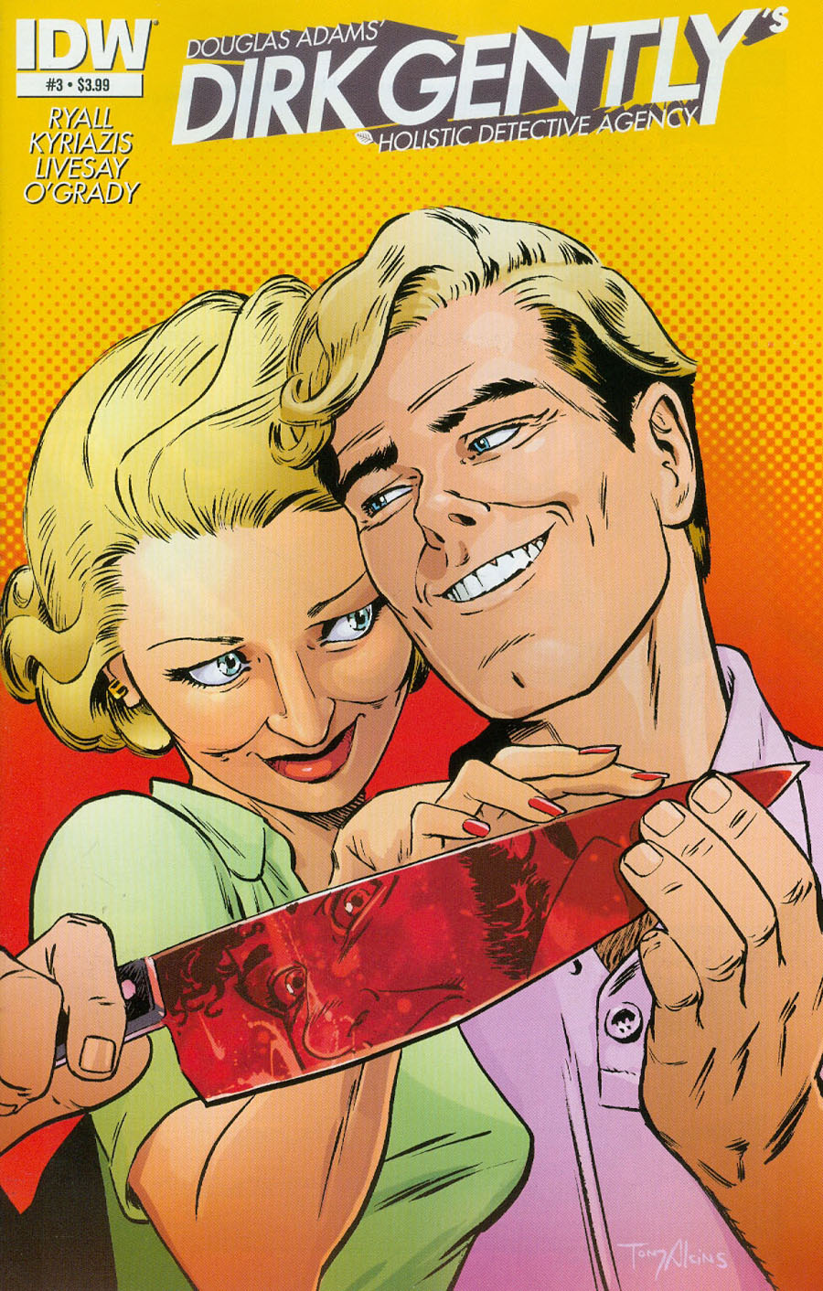 Dirk Gentlys Holistic Detective Agency #3 Cover A Regular Tony Akins Cover