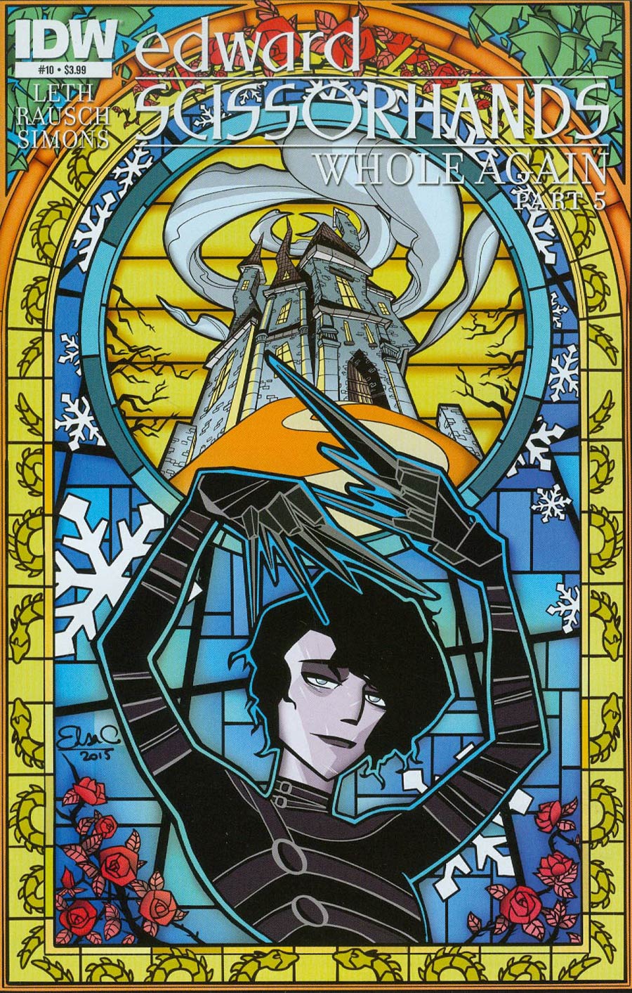 Edward Scissorhands #10 Cover A Regular Elsa Charretier Cover