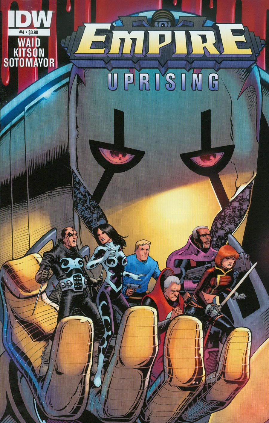 Empire Uprising #4 Cover A Regular Barry Kitson Cover