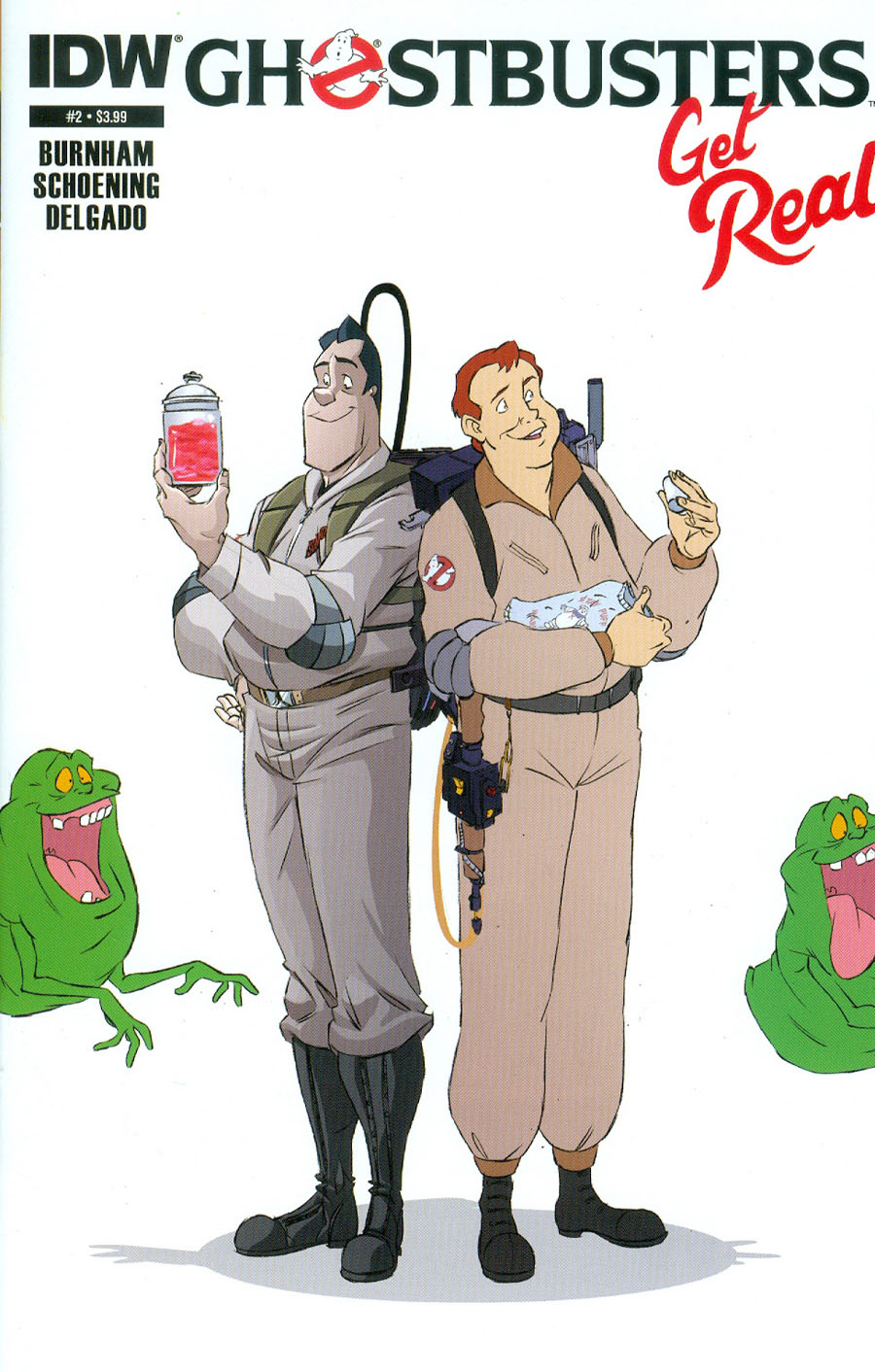Ghostbusters Get Real #2 Cover A Regular Dan Schoening Cover