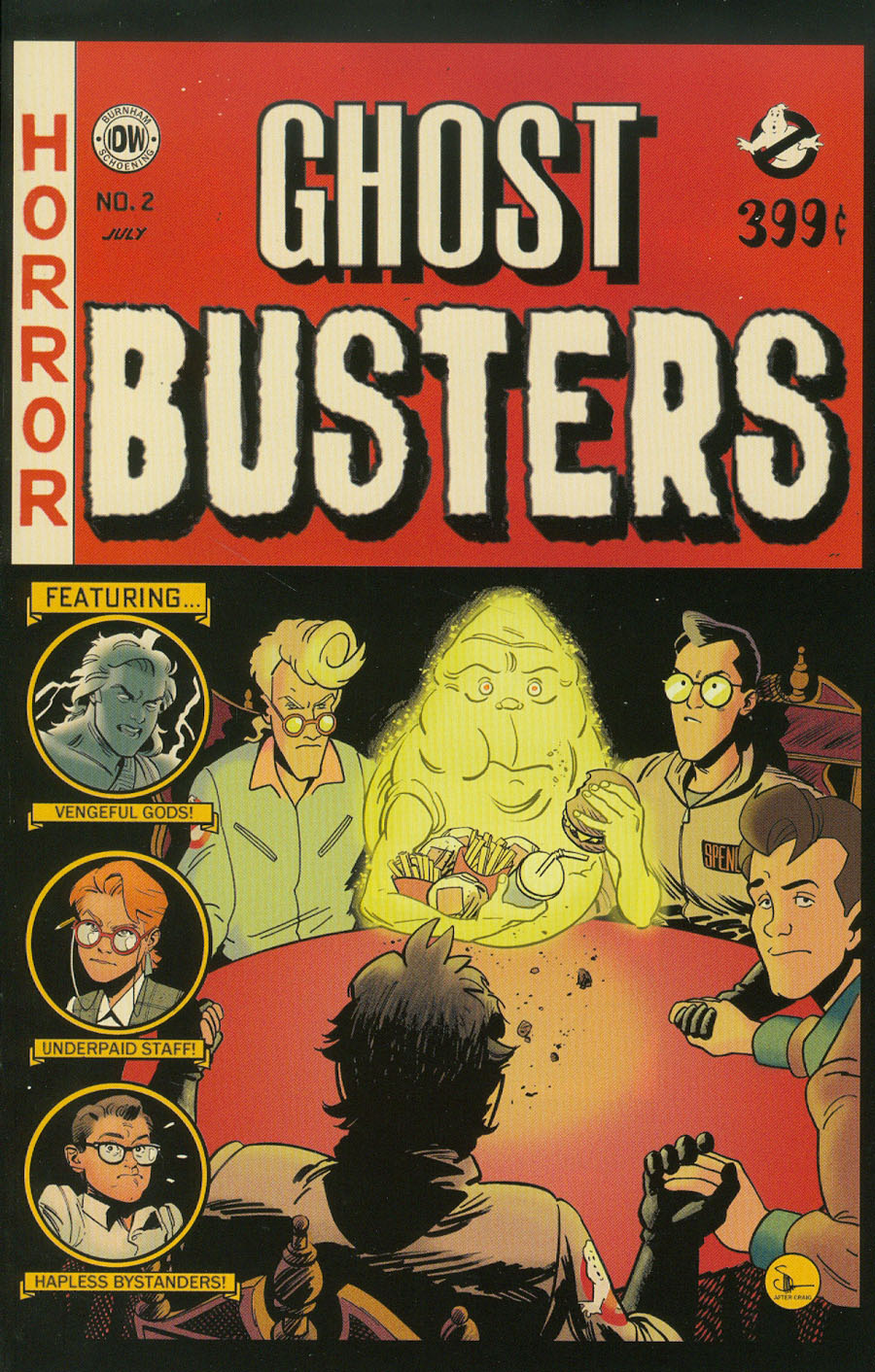 Ghostbusters Get Real #2 Cover B Variant Evan Doc Shaner EC Comics Subscription Cover