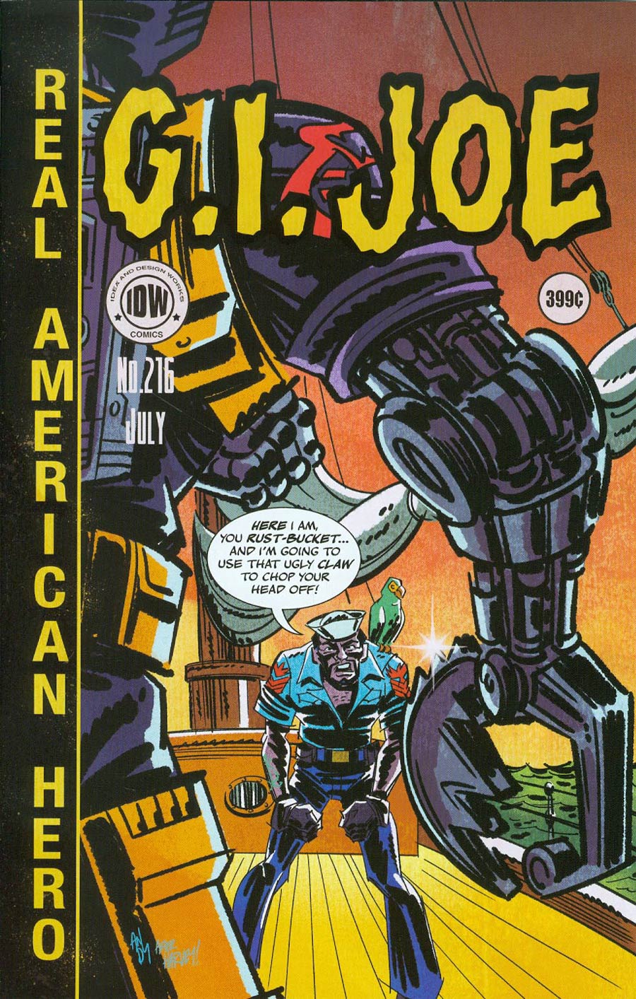 GI Joe A Real American Hero #216 Cover B Variant Andy Suriano EC Comics Subscription Cover