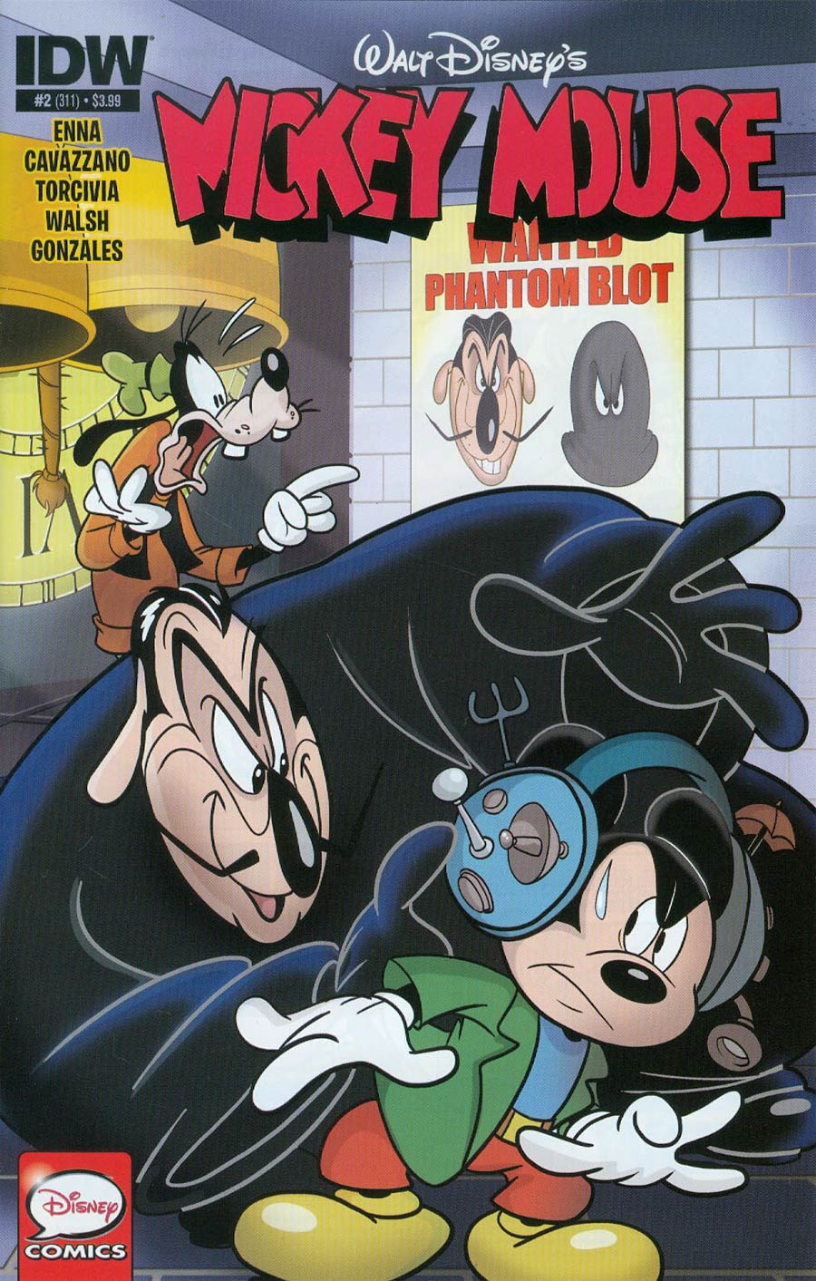 Mickey Mouse Vol 2 #2 Cover A Regular Dave Alvarez Cover