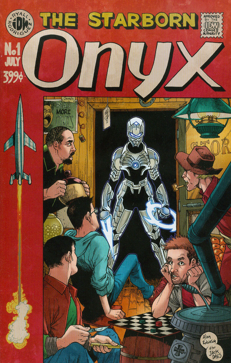 Onyx #1 Cover D Variant Alan Robinson EC Comics Subscription Cover