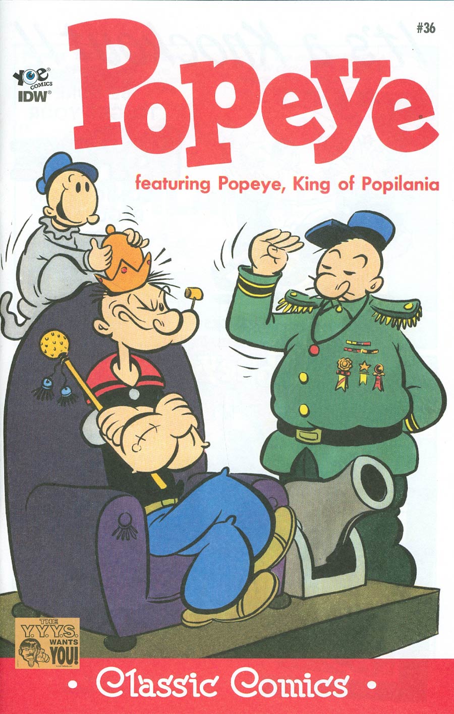 Classic Popeye #36 Cover A Regular Bud Sagendorf Cover