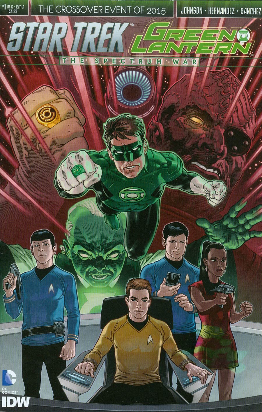 Star Trek Green Lantern #1 Cover A 1st Ptg Regular Gabriel Rodriguez Cover