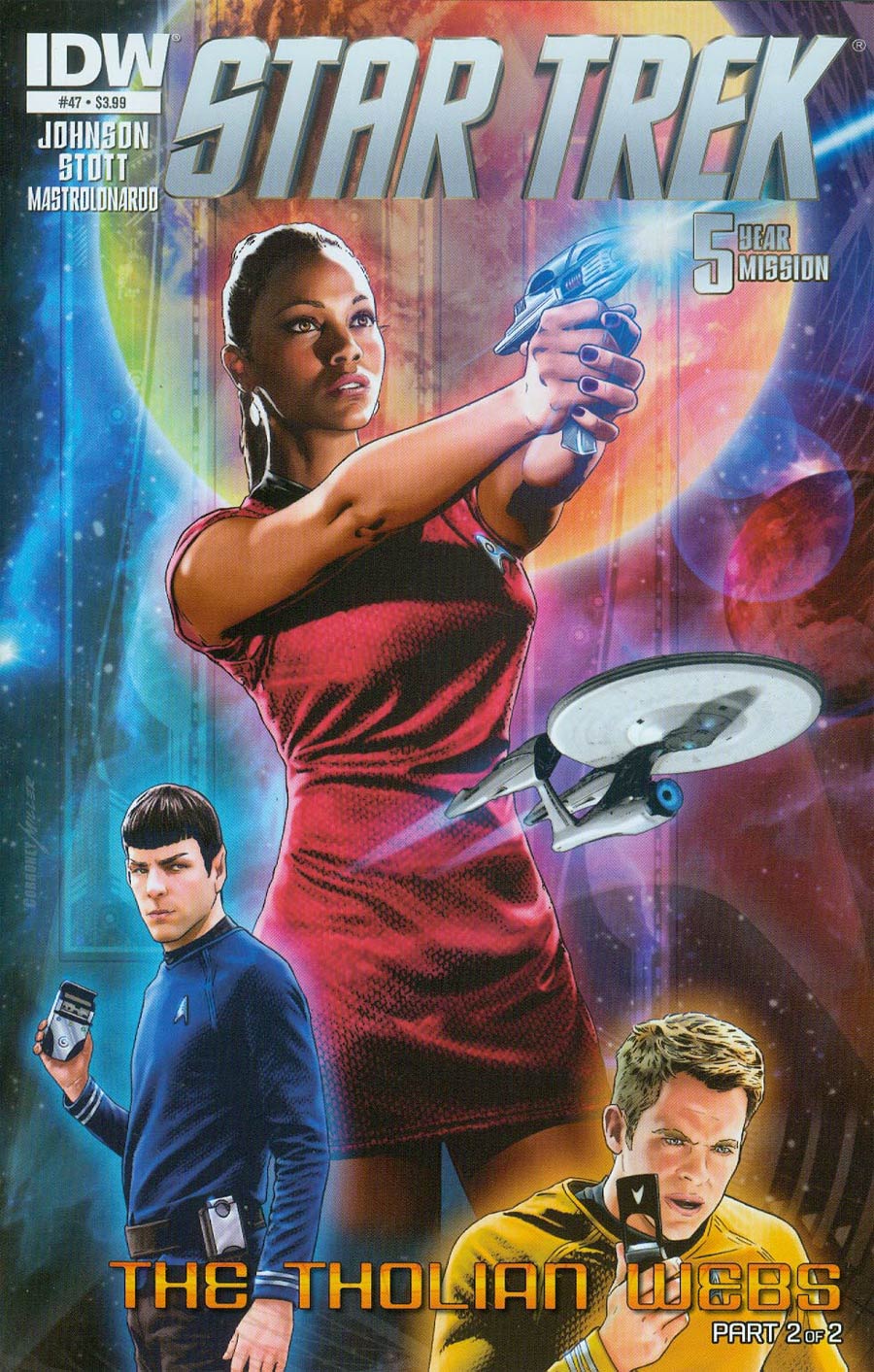 Star Trek (IDW) #47 Cover A Regular Joe Corroney Cover