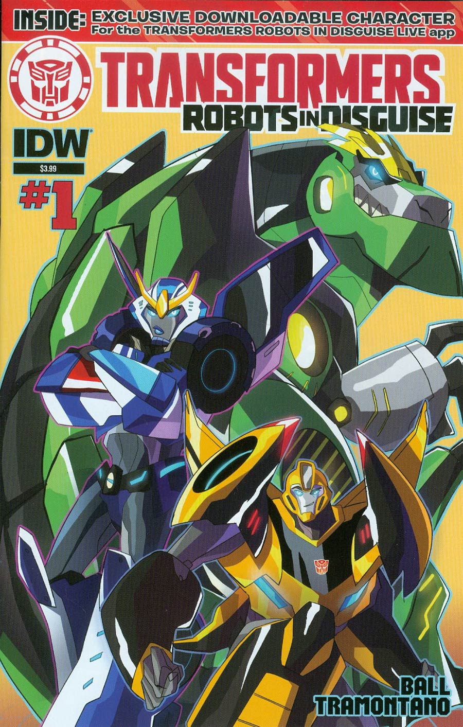 Transformers Robots In Disguise Animated #1 Cover A Regular Priscilla Tramontano Cover