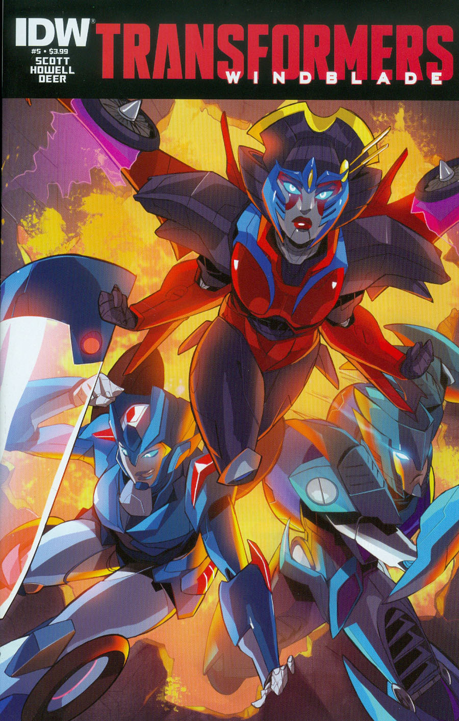 Transformers Windblade Vol 2 #5 Cover A Regular Priscilla Tramontano Cover