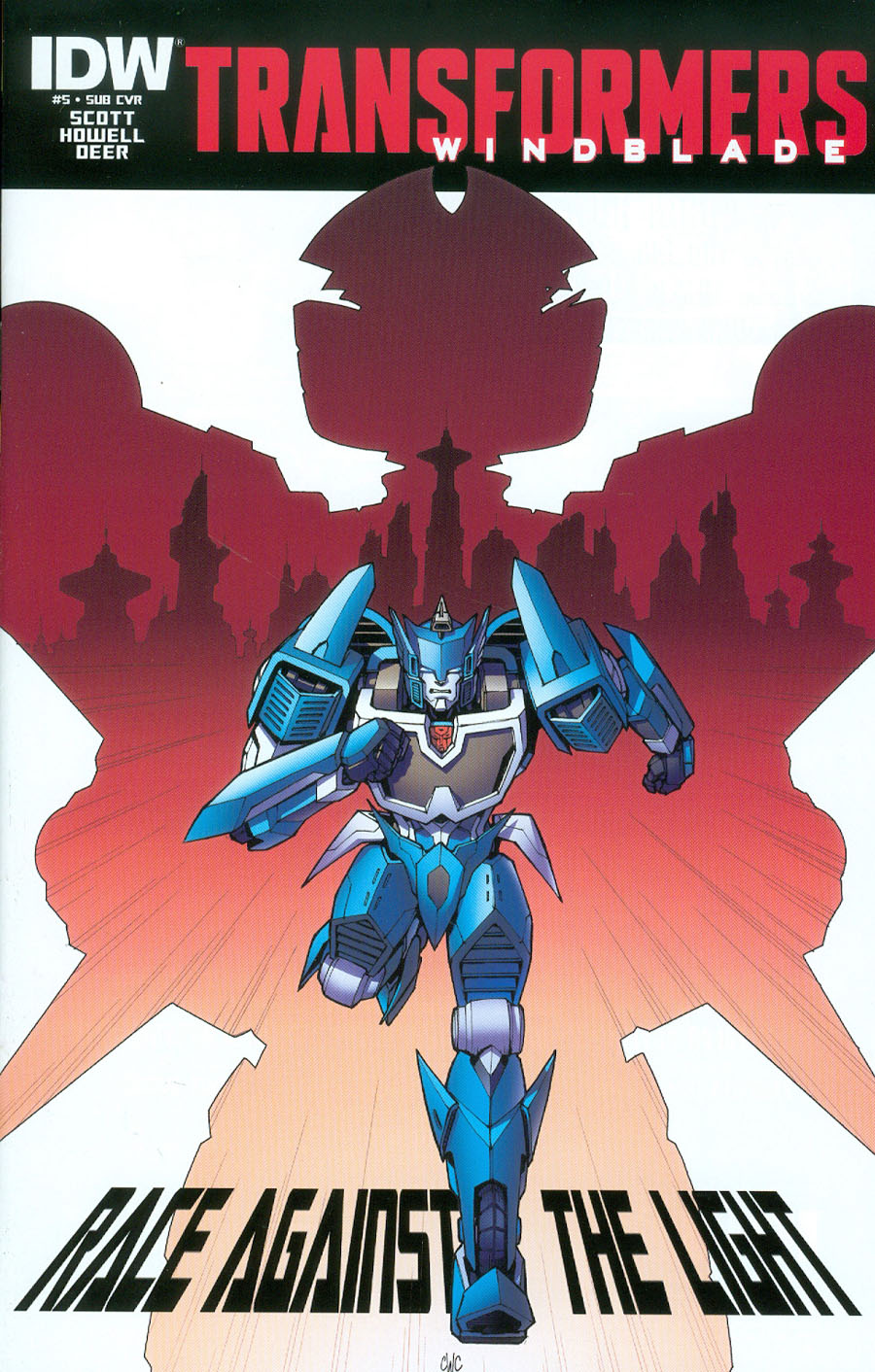 Transformers Windblade Vol 2 #5 Cover B Variant Casey W Coller Subscription Cover