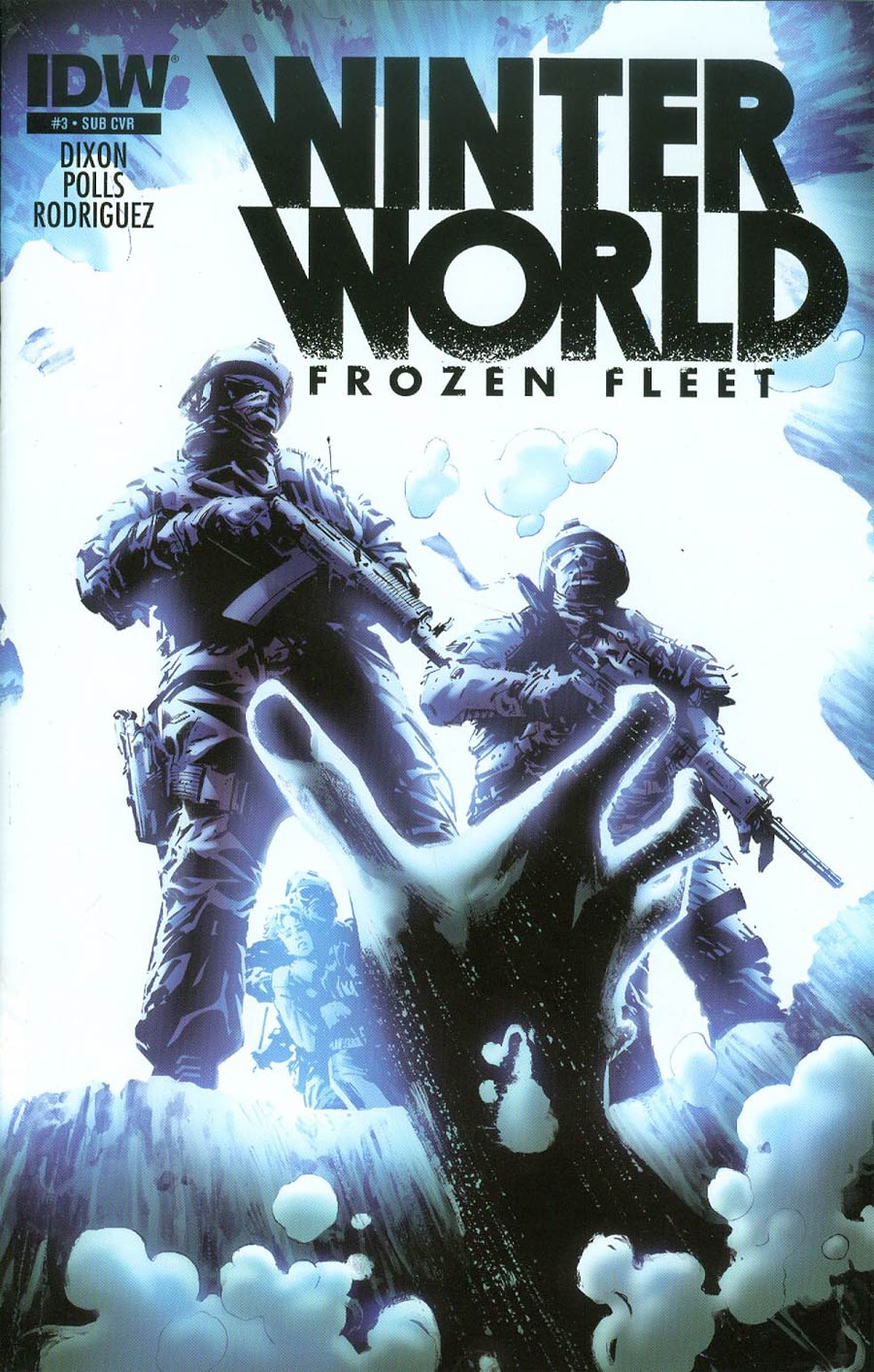 Winterworld Frozen Fleet #3 Cover B Variant Butch Guice Subscription Cover