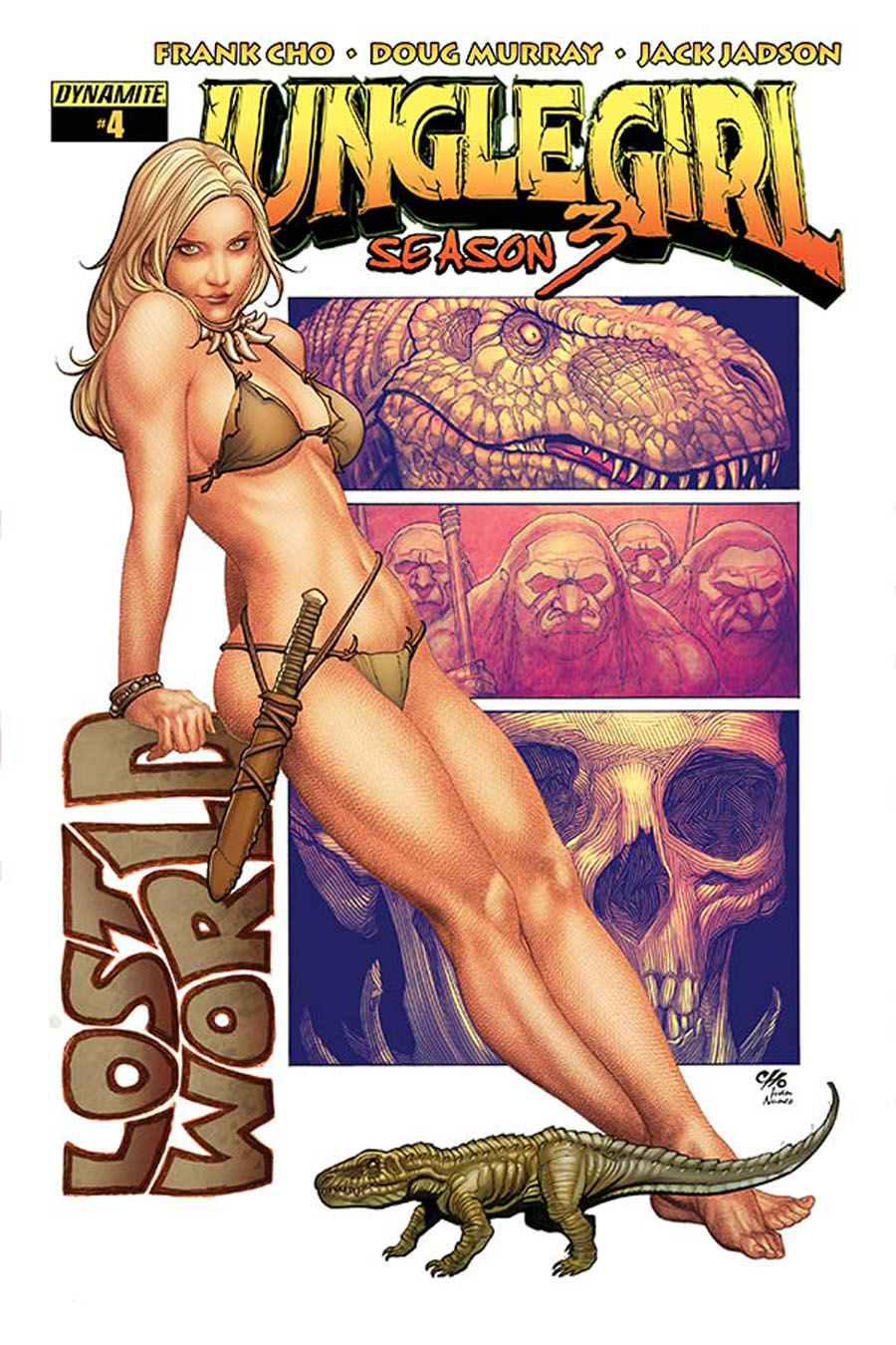 Frank Chos Jungle Girl Season 3 #4 Cover A Regular Frank Cho Cover