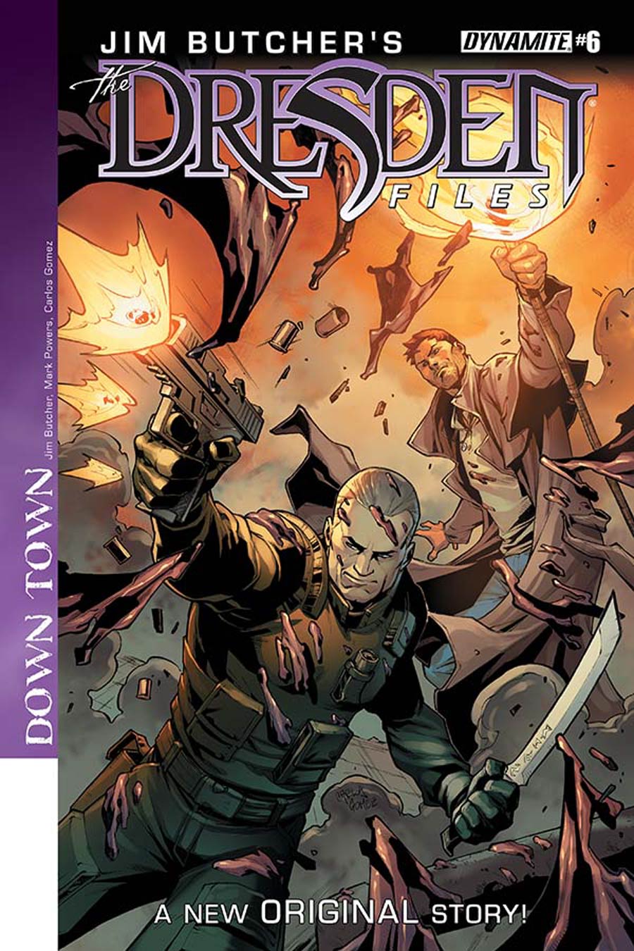 Jim Butchers Dresden Files Down Town #6