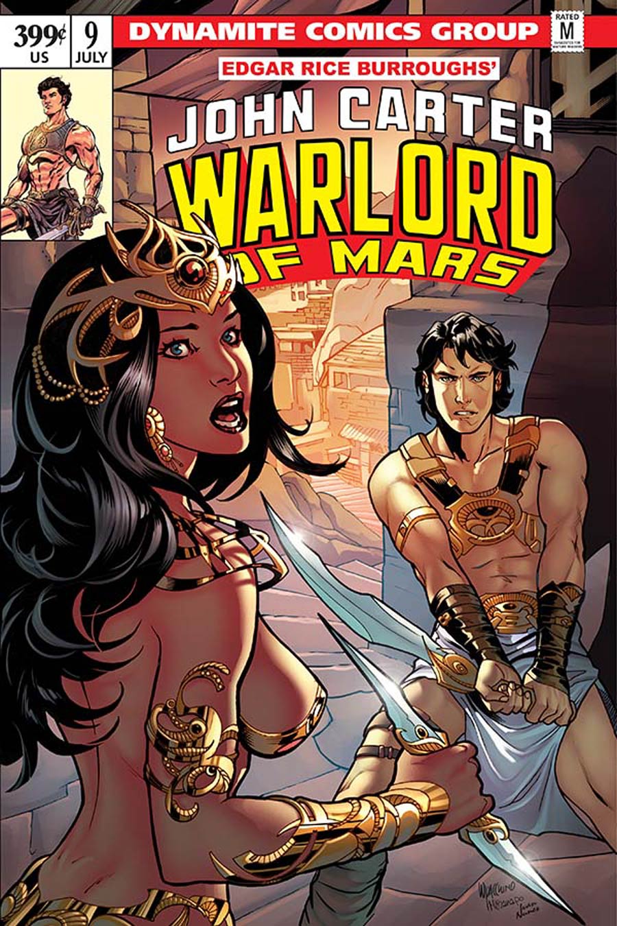 John Carter Warlord Of Mars Vol 2 #9 Cover C Variant Emanuela Lupacchino Cover