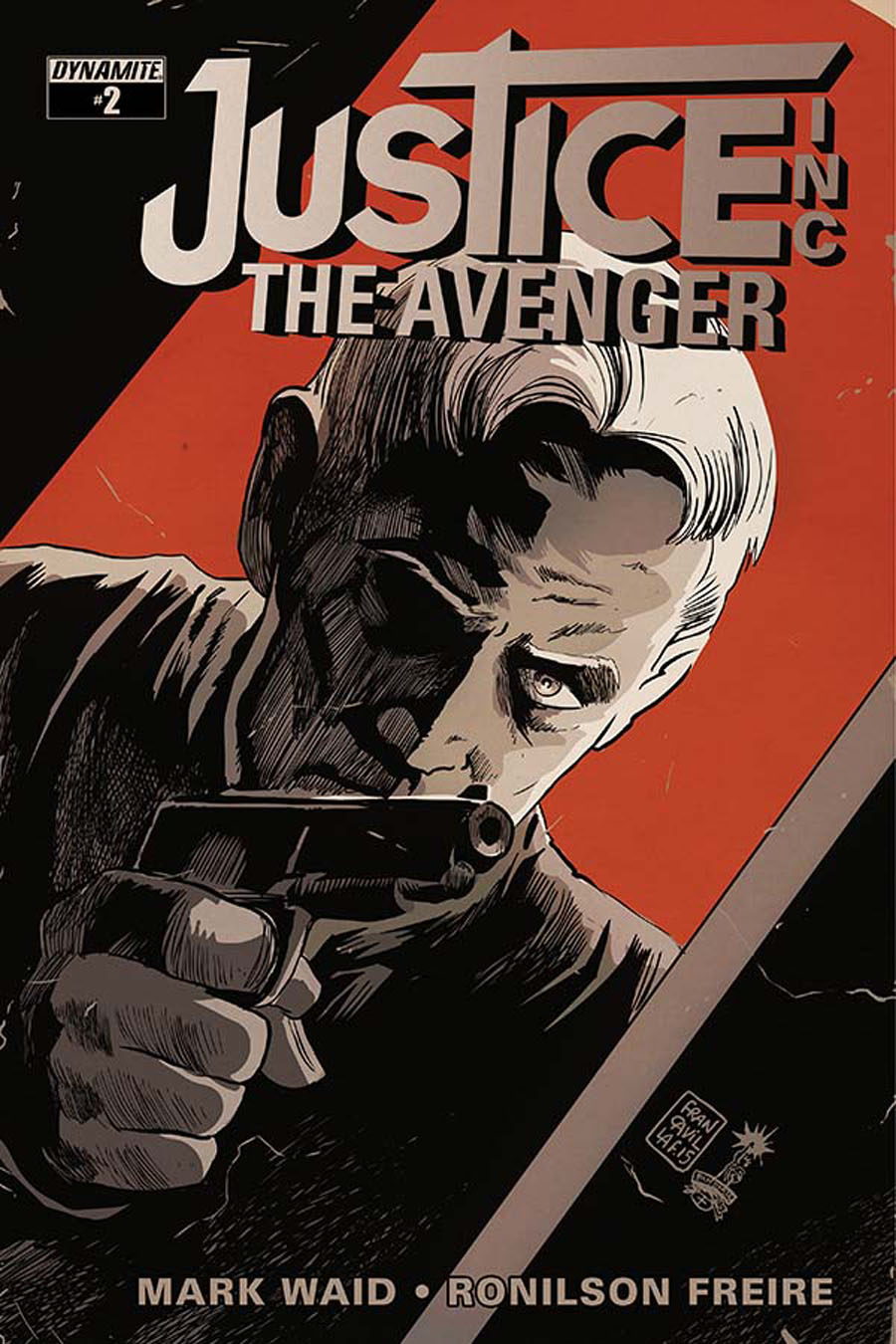 Justice Inc The Avenger #2 Cover A Regular Francesco Francavilla Cover