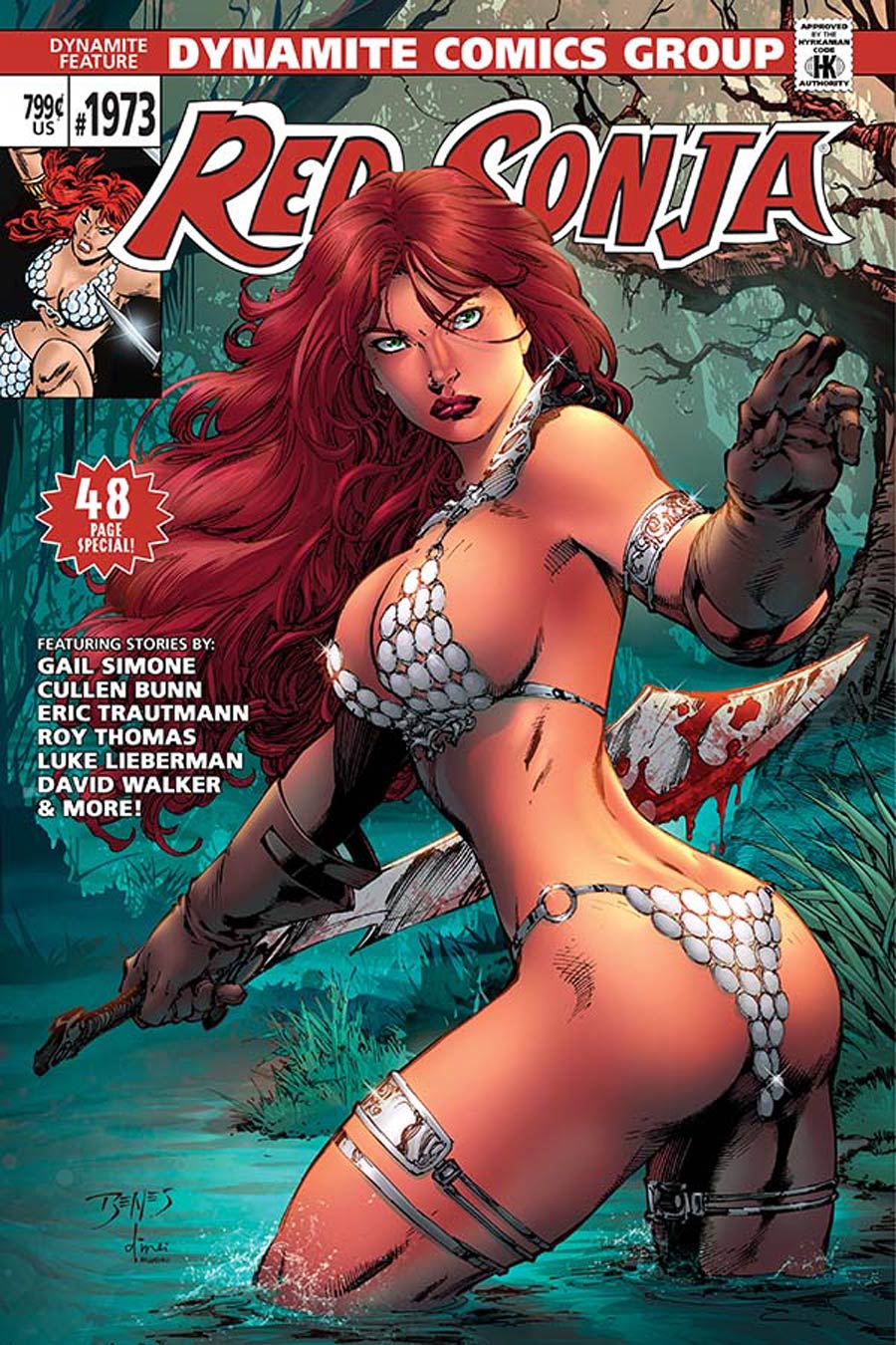 Red Sonja #1973 Cover A Regular Ed Benes Cover