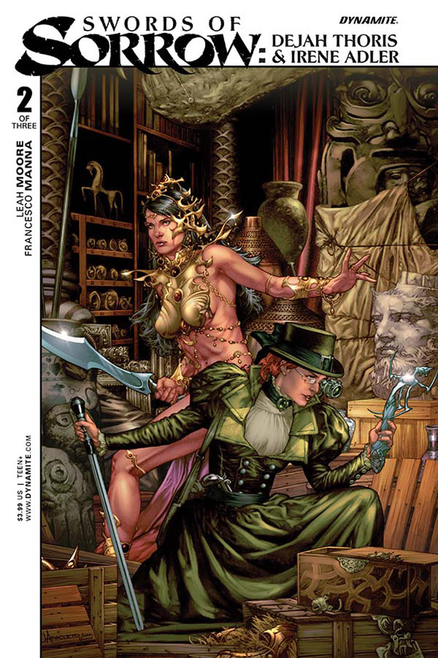 Swords Of Sorrow Dejah Thoris & Irene Adler #2 Cover A Regular Jay Anacleto Cover