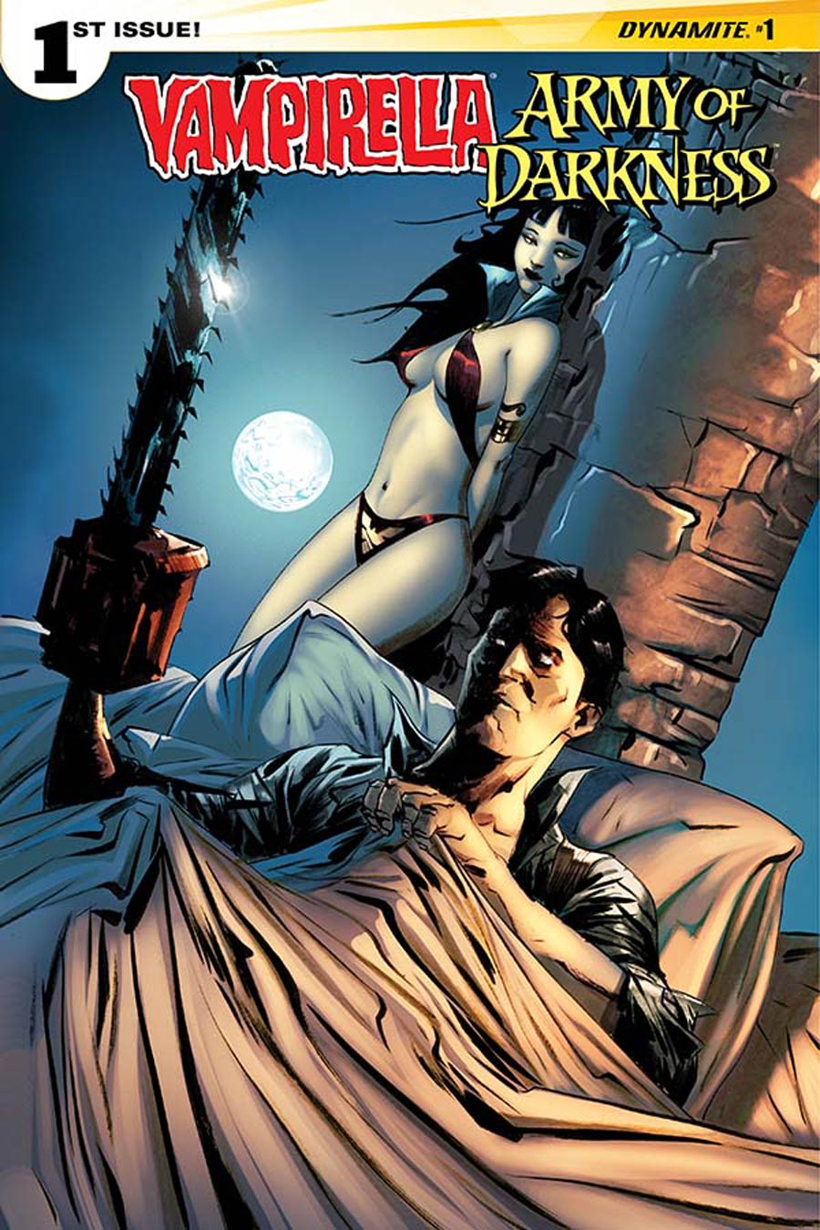 Vampirella Army Of Darkness #1 Cover B Variant Jae Lee Cover