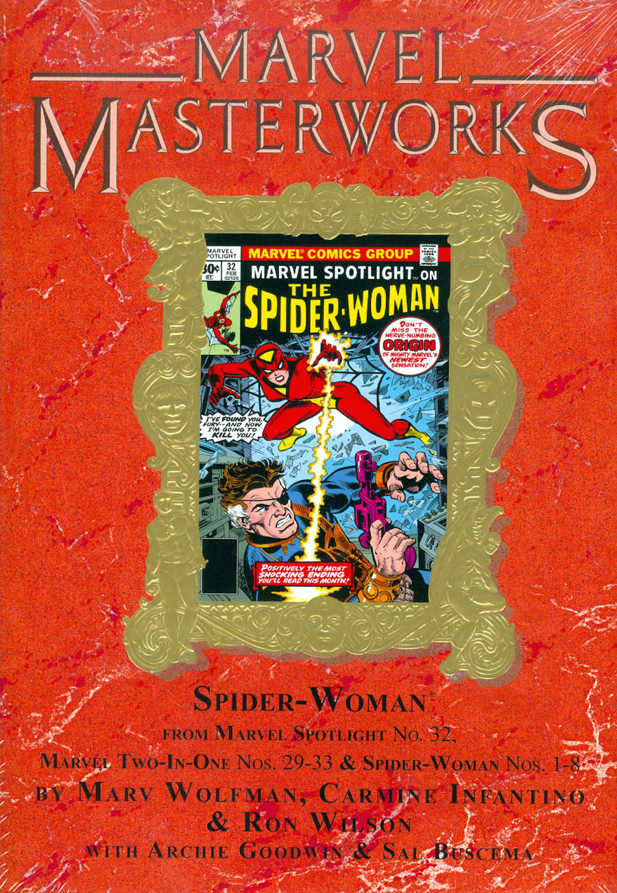 Marvel Masterworks Spider-Woman Vol 1 HC Variant Dust Jacket