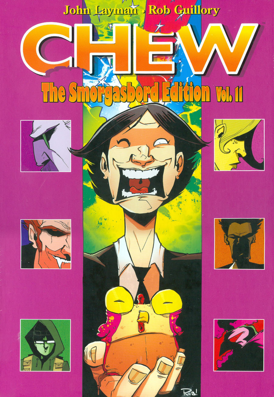 Chew The Smorgasbord Edition Vol 2 HC Signed & Numbered Limited Edition
