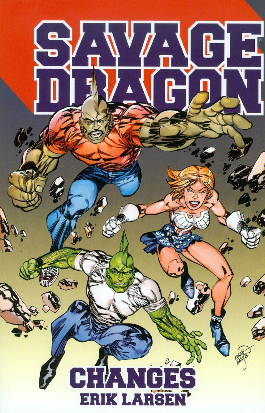 Savage Dragon Changes TP