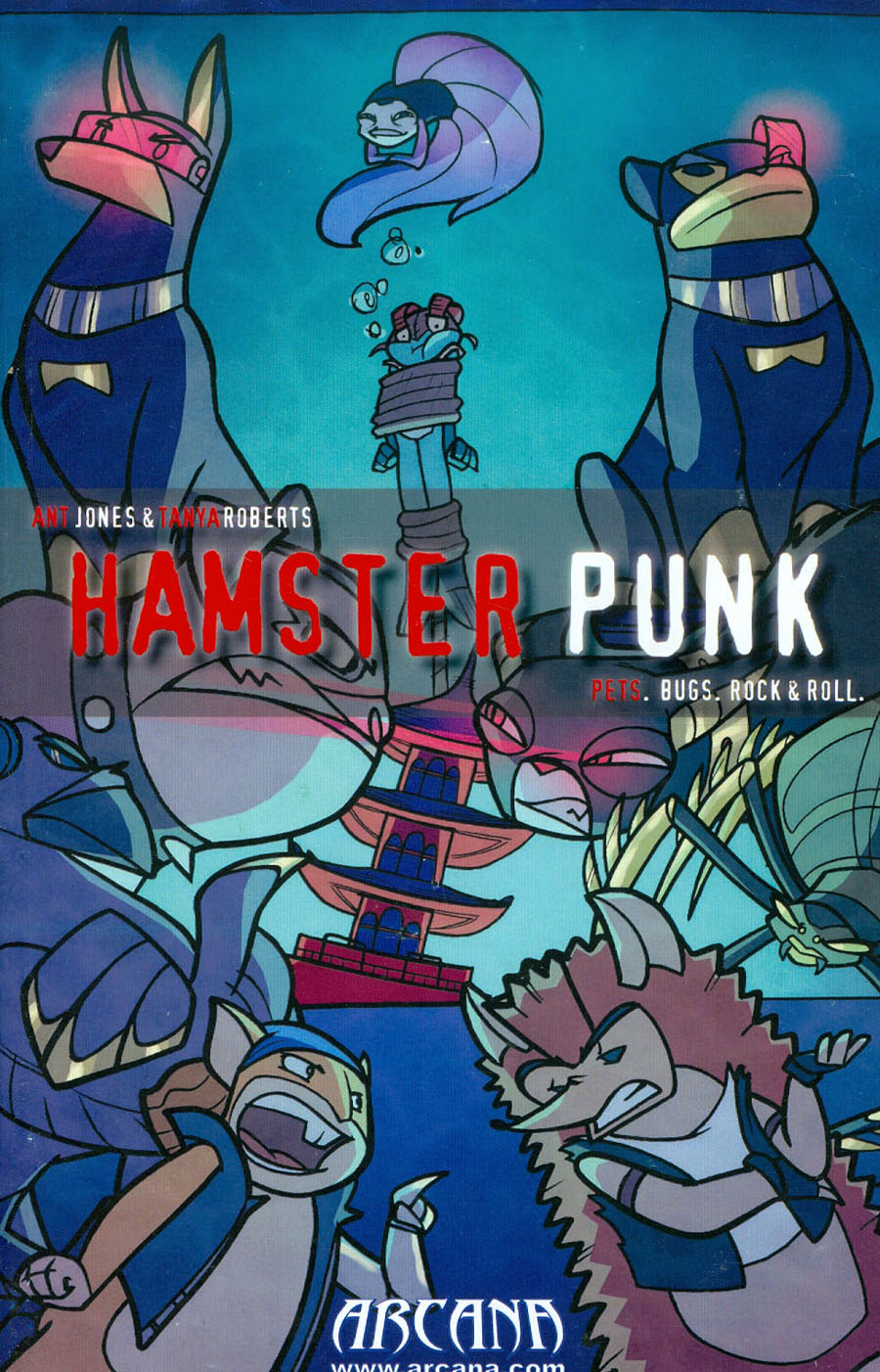 Hamster Punk Pets Bugs Rock & Roll GN