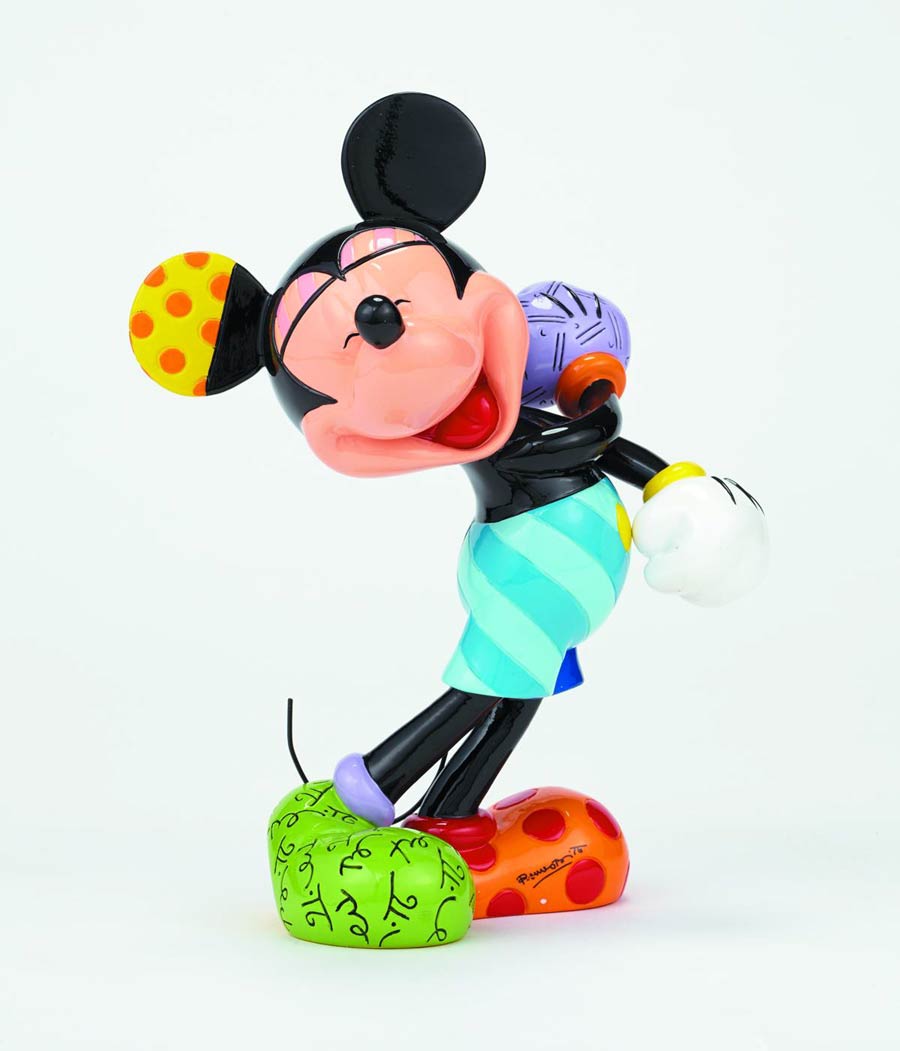 Disney By Britto Laughing Mickey Mouse Figurine