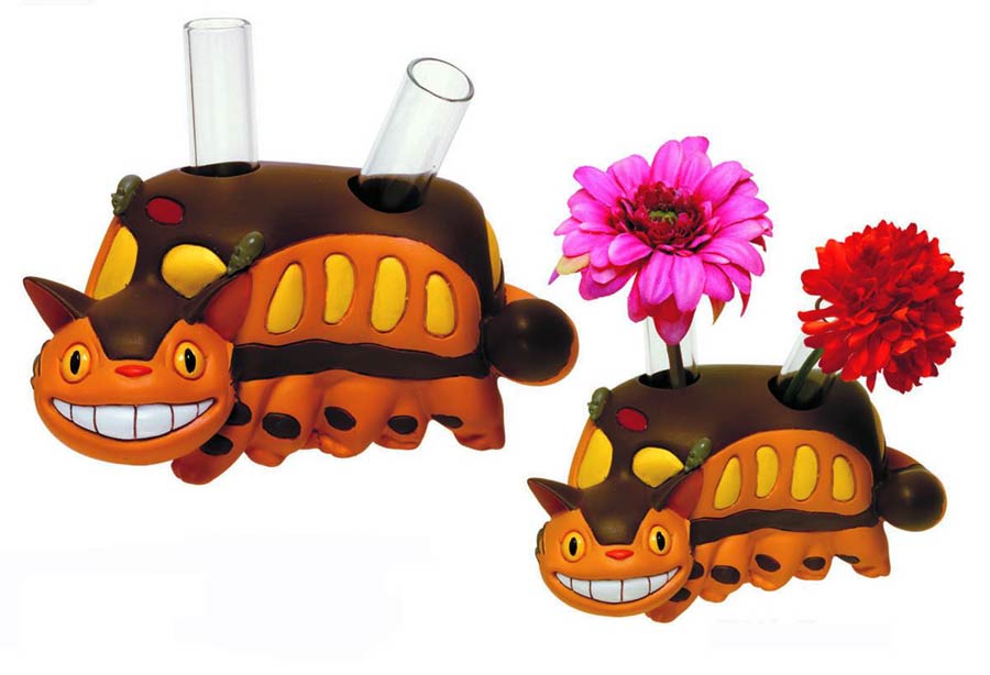 My Neighbor Totoro Flower Shop Of Catbus Double Vase