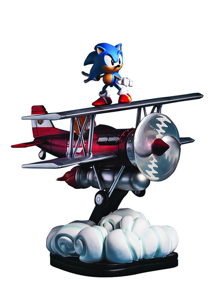 Sonic The Hedgehog The Tornado Diorama Statue