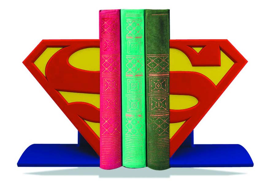 DC Superhero Logo Bookend - Superman