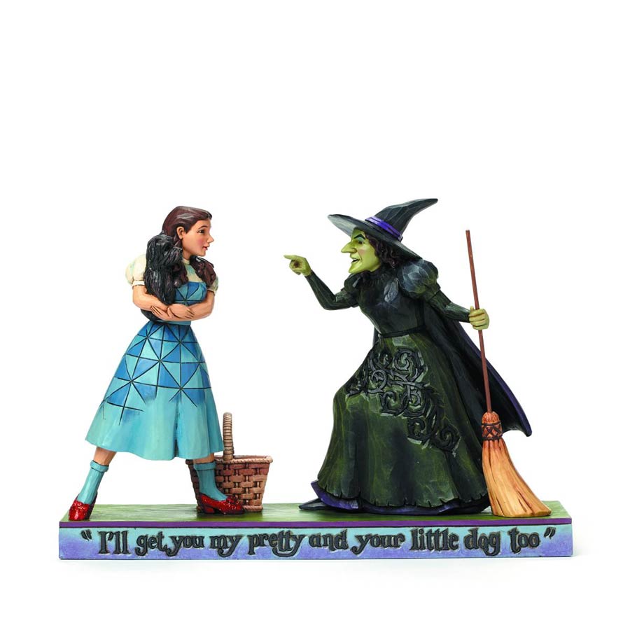 Wizard Of Oz By Jim Shore Dorothy And The Wicked Witch Figurine