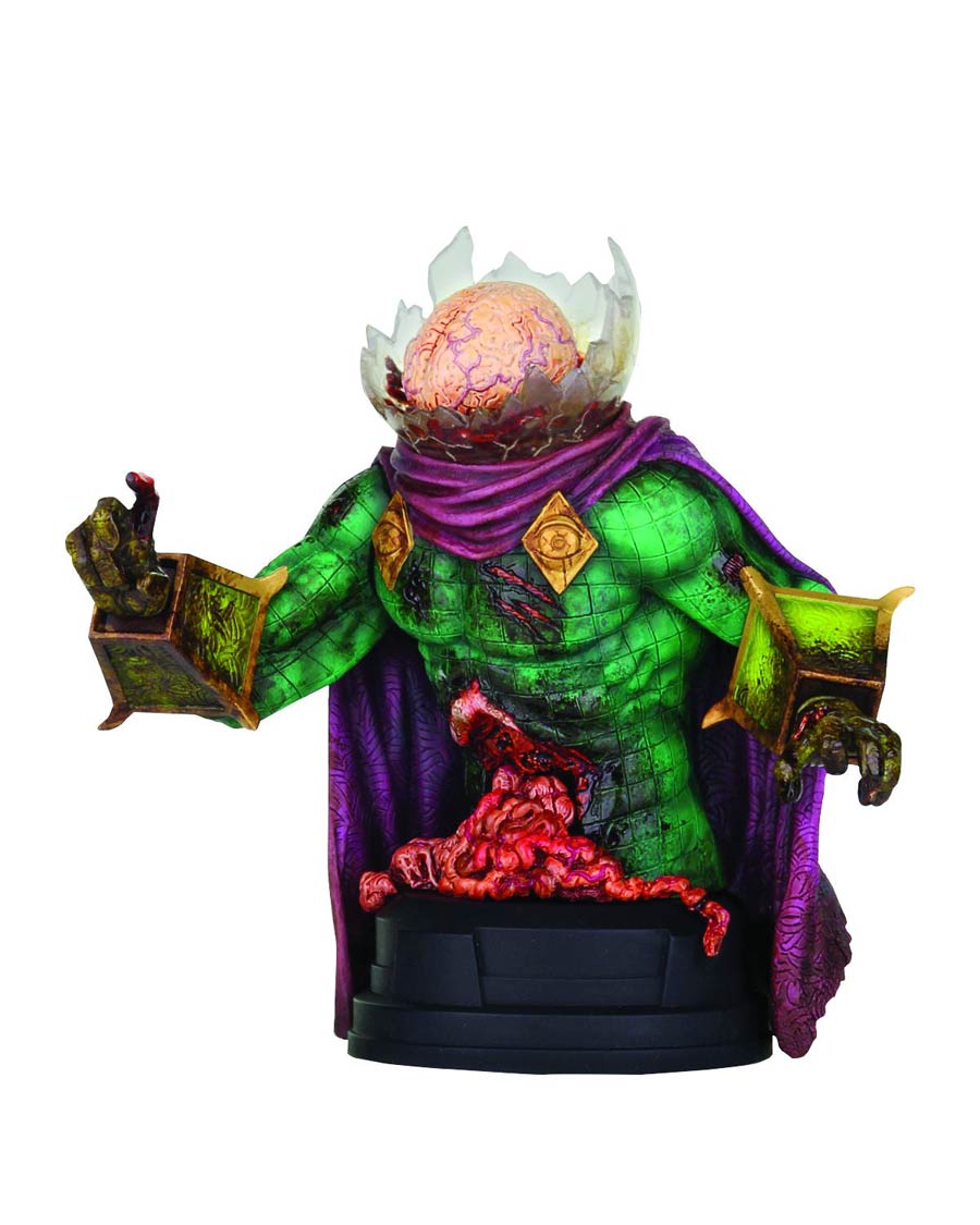 Marvel Zombie Mysterio Mini Bust By Gentle Giant