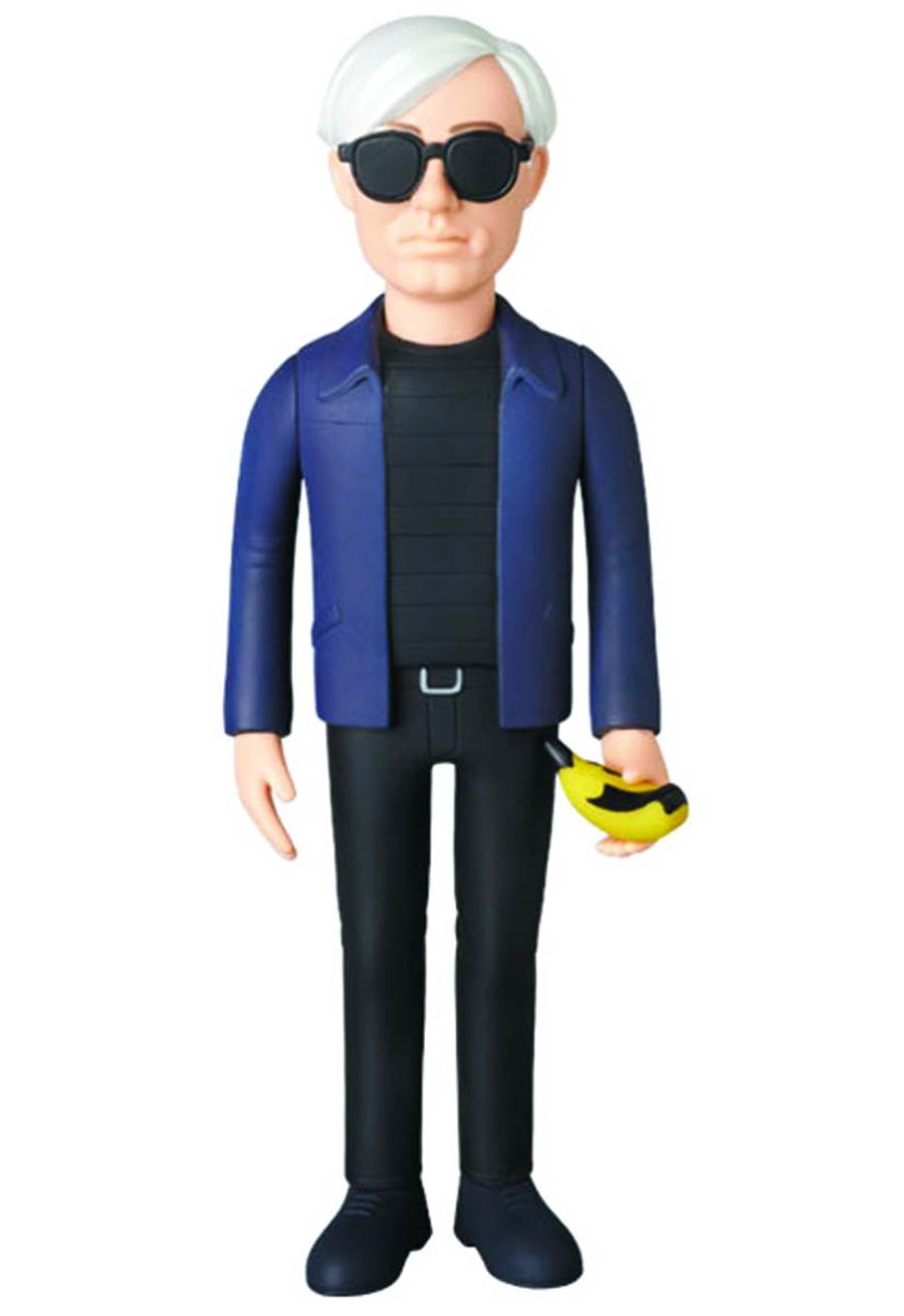 Andy Warhol Navy Version Vinyl Collectible Doll