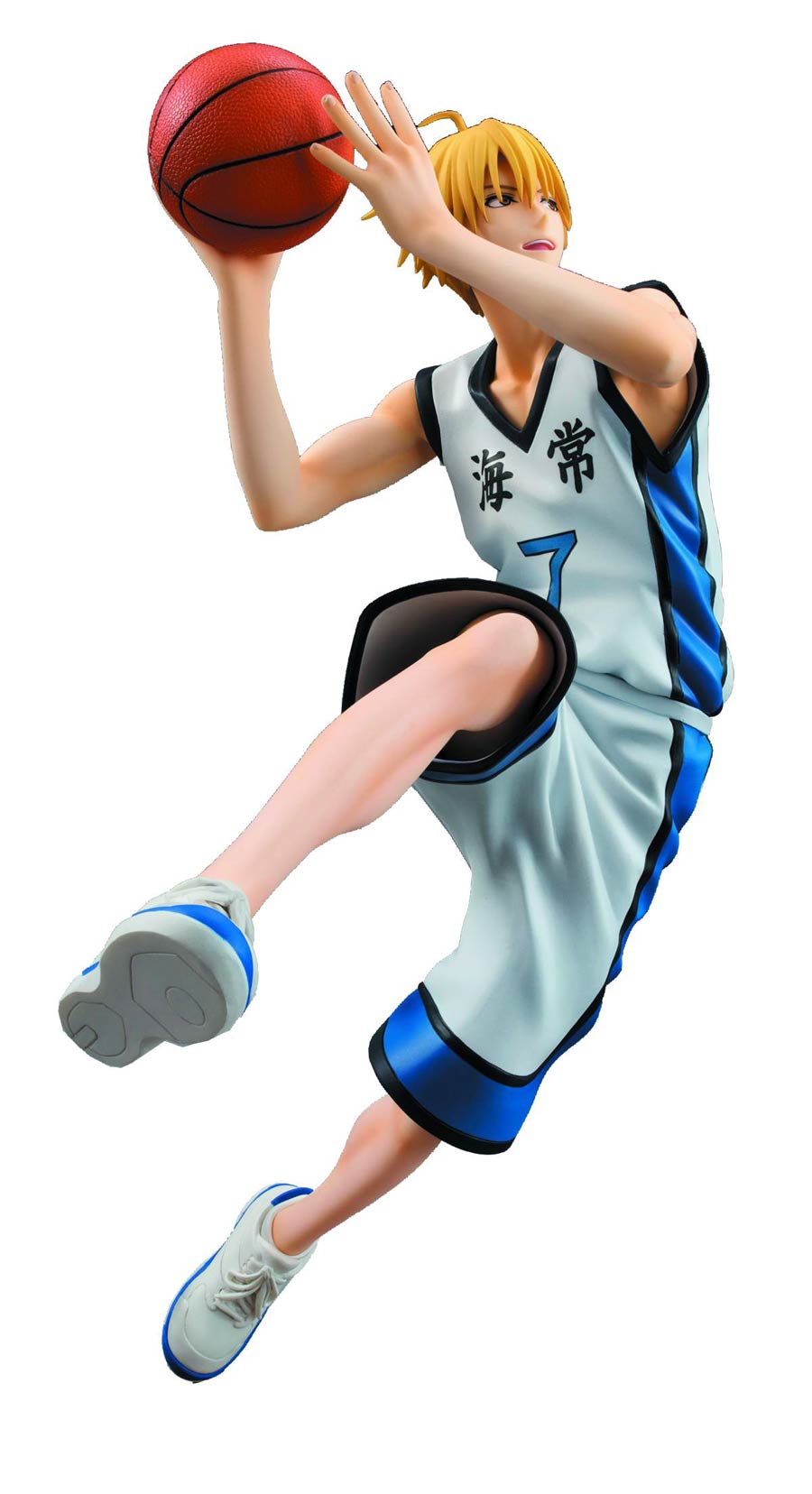 Kurokos Basketball Ryoya Kise White Uniform PVC Figure